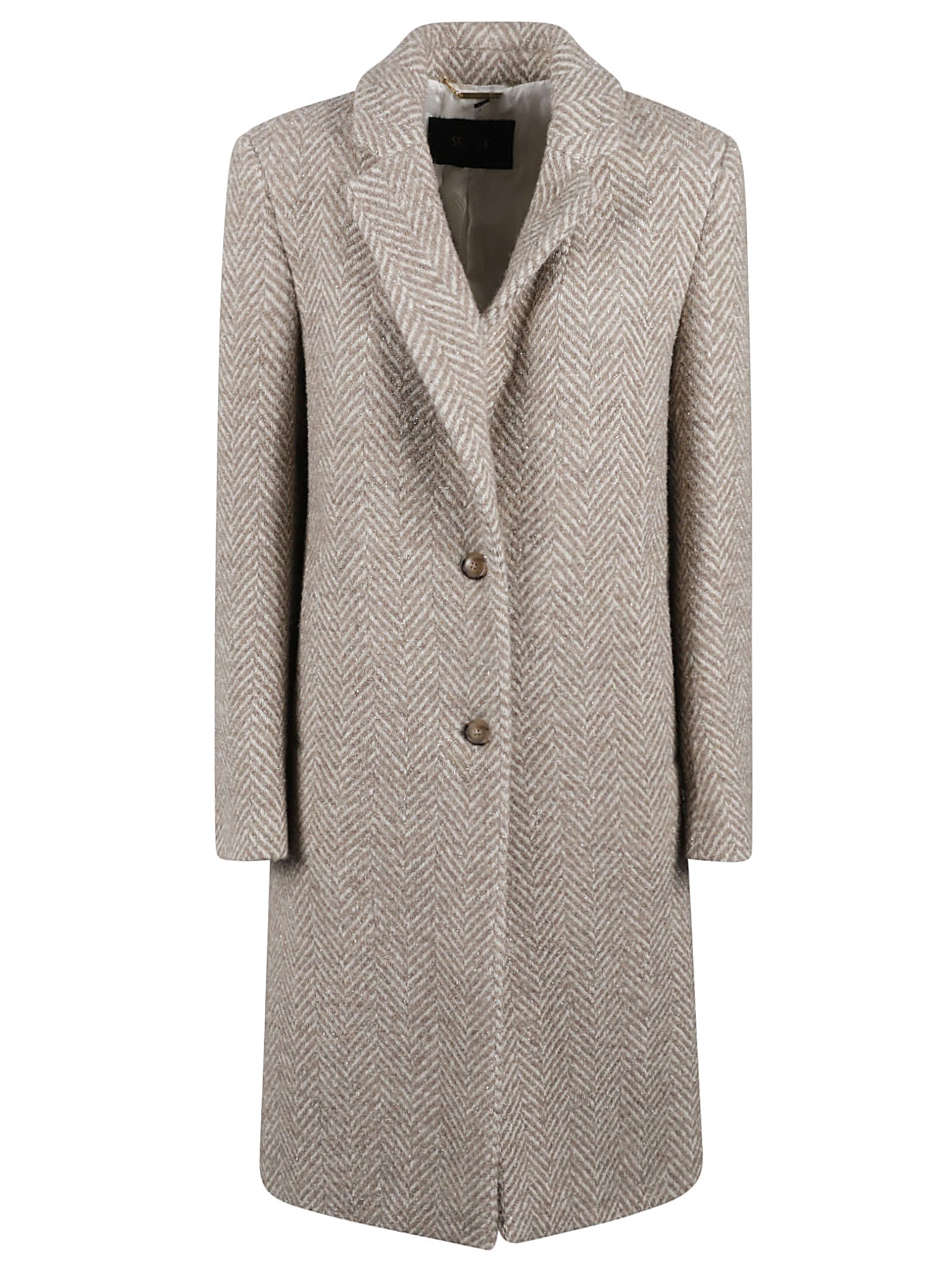 Two-button Long Coat