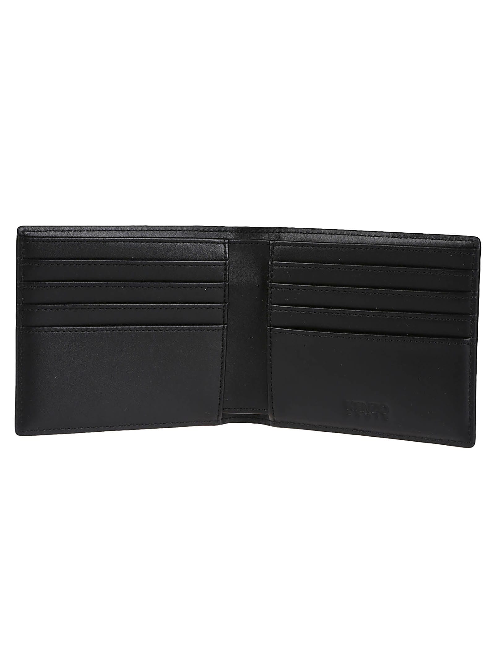 Shop Kenzo Wallet In Noir