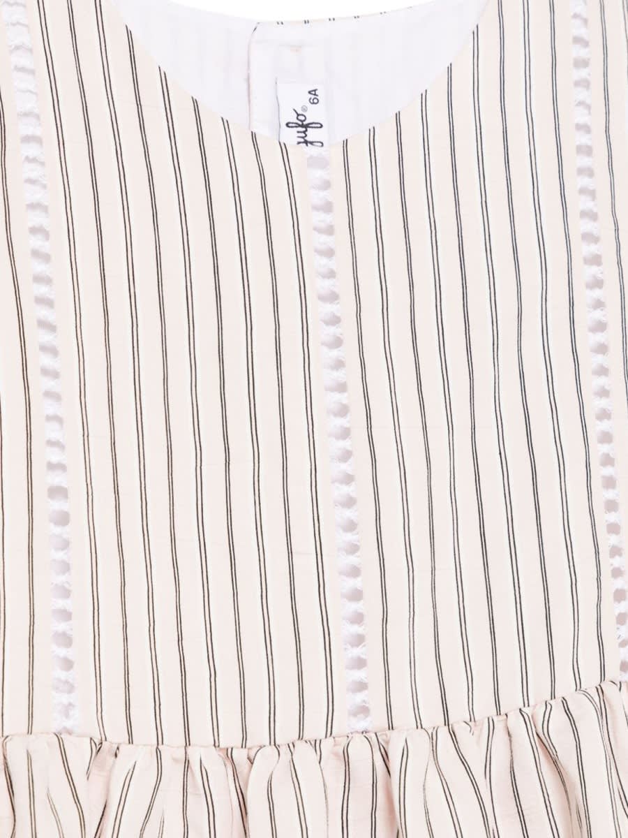 Il Gufo Vestito M/corta Frappe In Multicolour