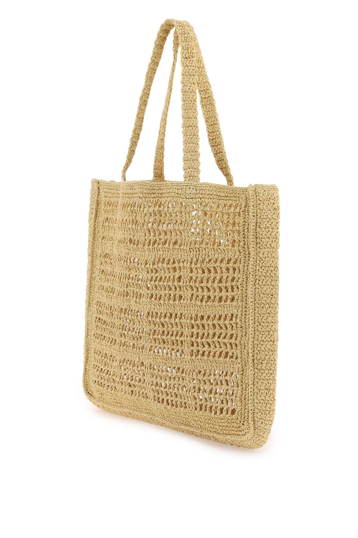 Tory Burch Ella Crochet Tote Bag in Natural