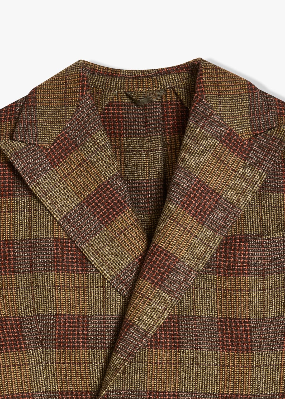 Doppiaa Aabele Double-breasted Jacket With Patch Pockets In Brown