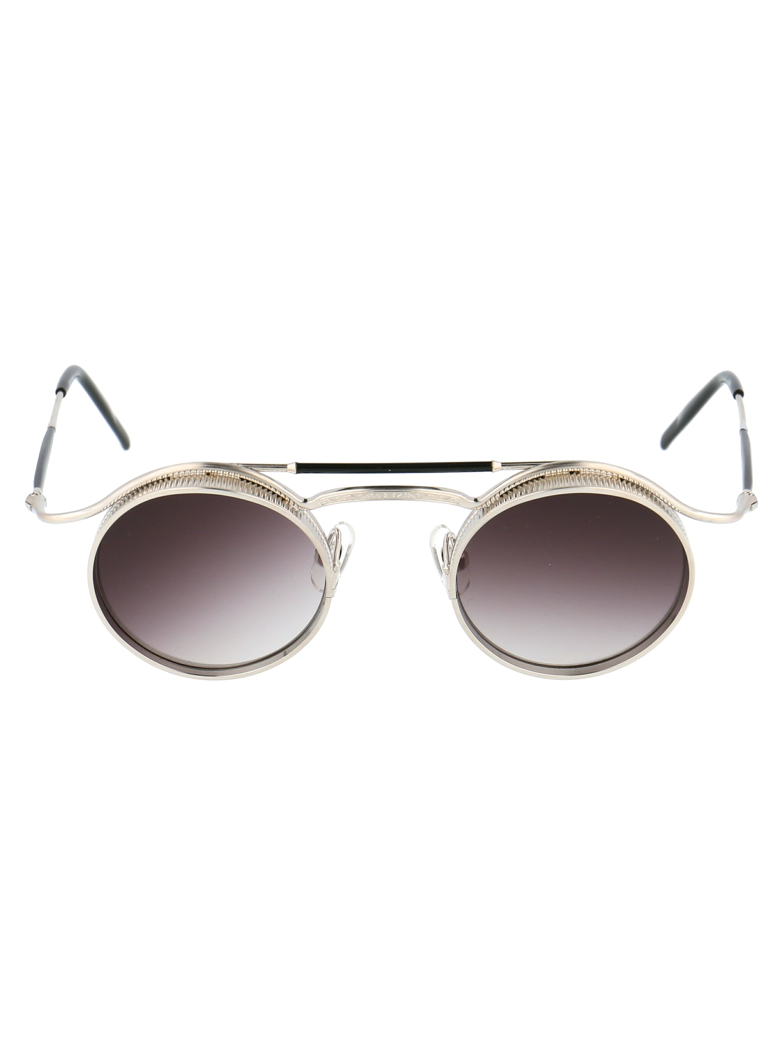 Matsuda 2903h Sunglasses In Brushed Silver