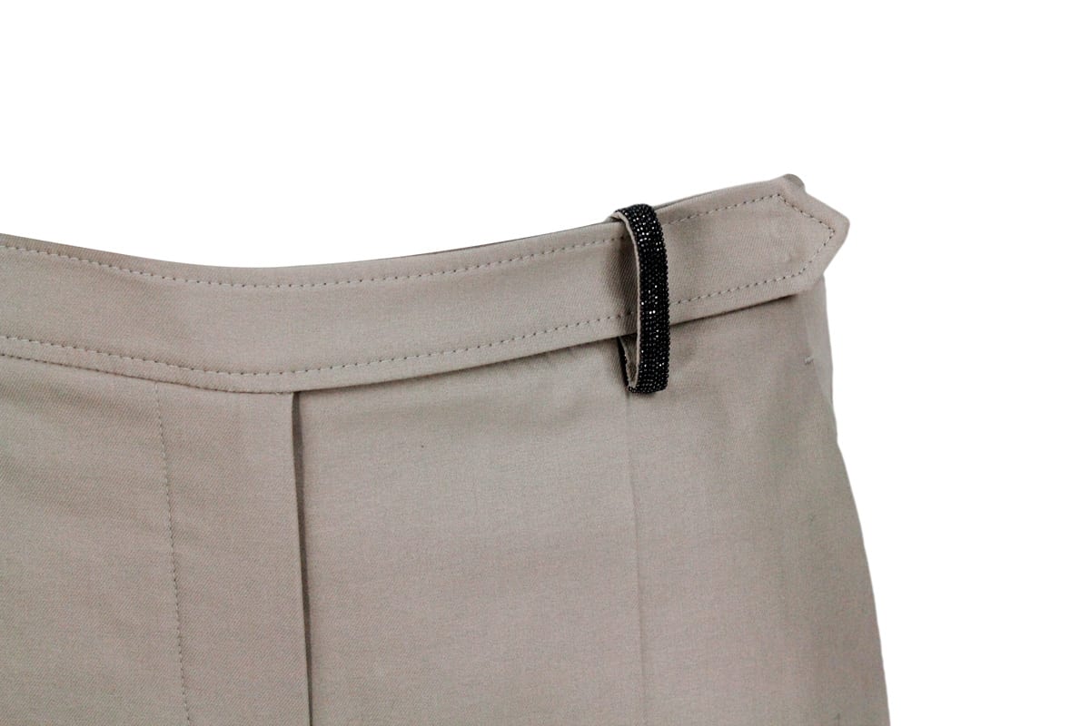 Shop Brunello Cucinelli Pants In Beige