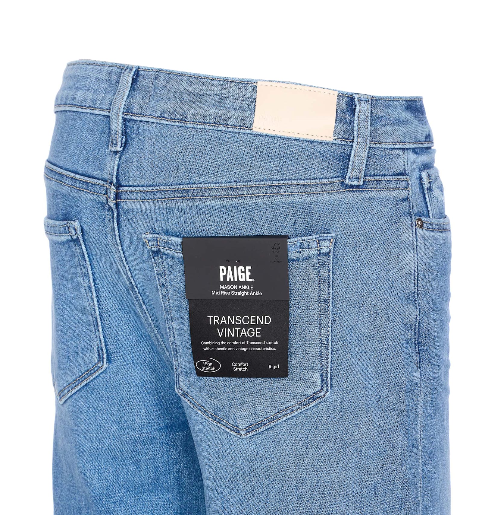 Paige Mason Ankle Jeans In Blue