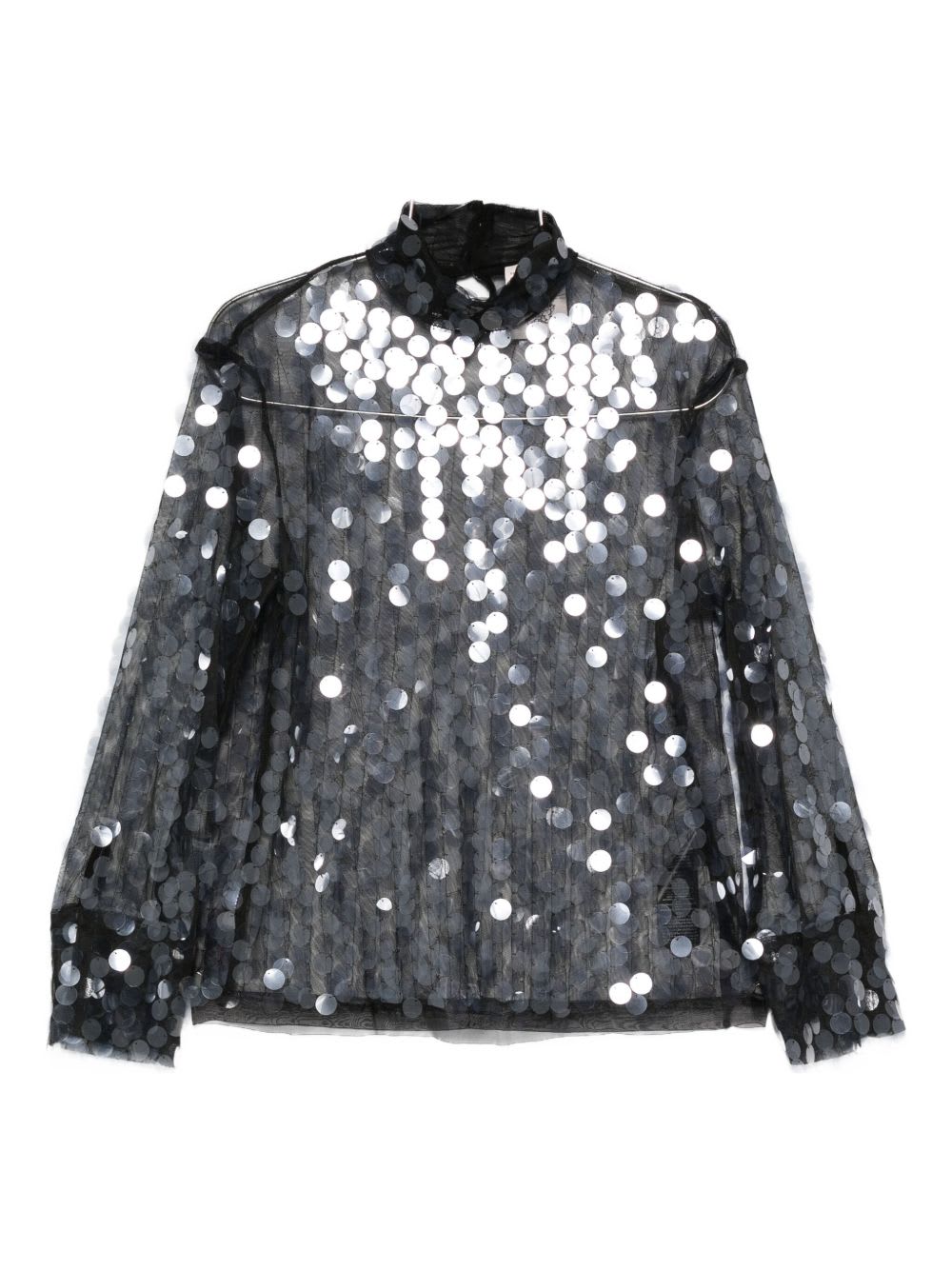 Alberta Ferretti Sequined Blouse