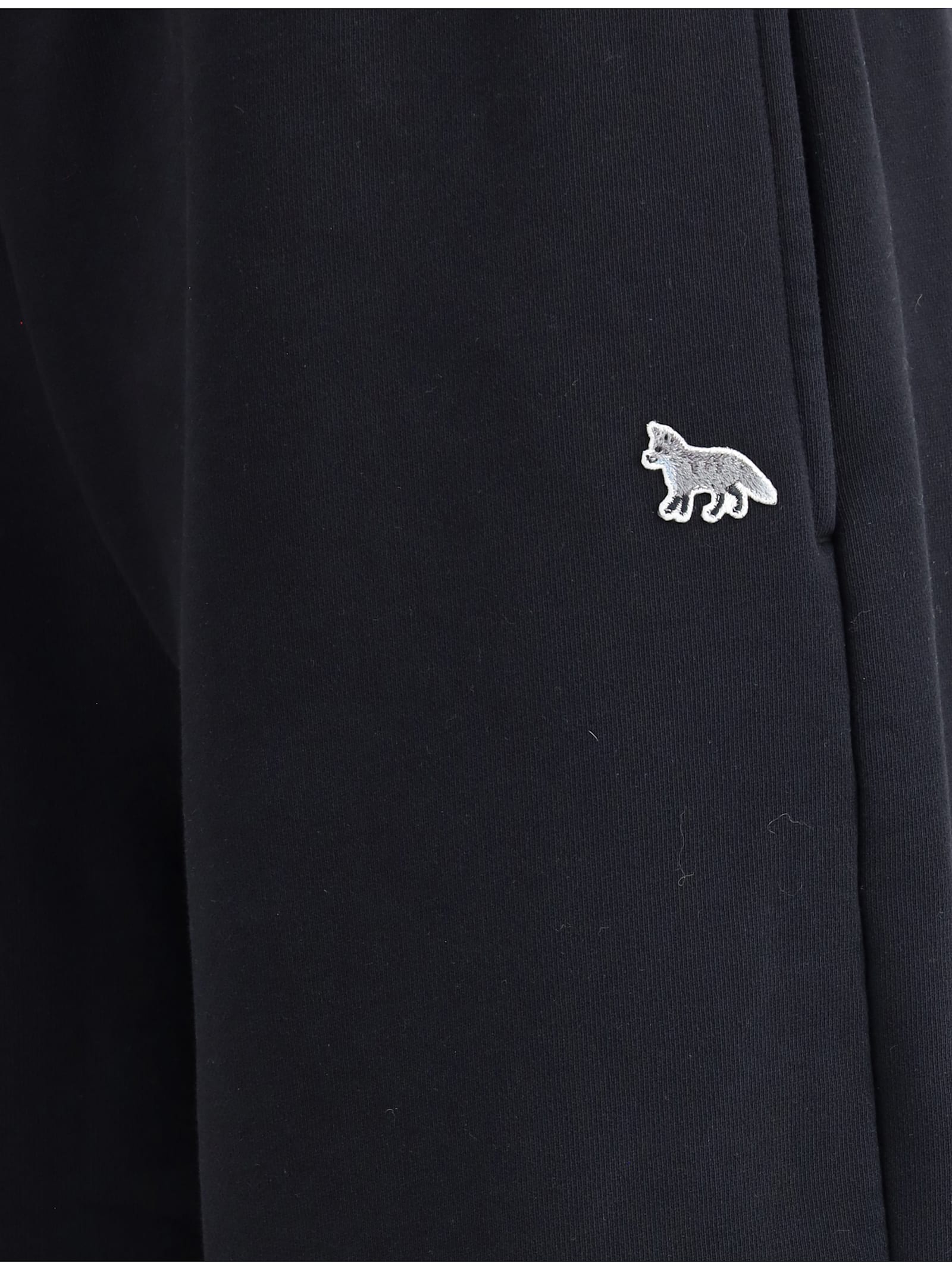 Shop Maison Kitsuné Sweatpants In Black