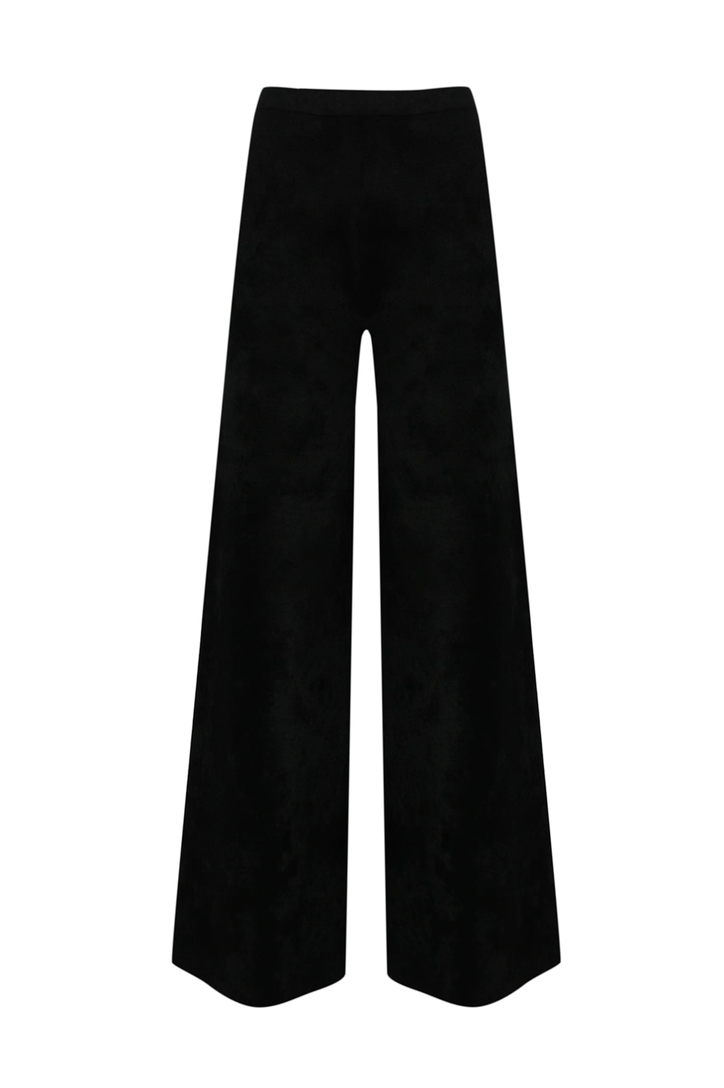 D. Exterior Velvet Knit Trousers