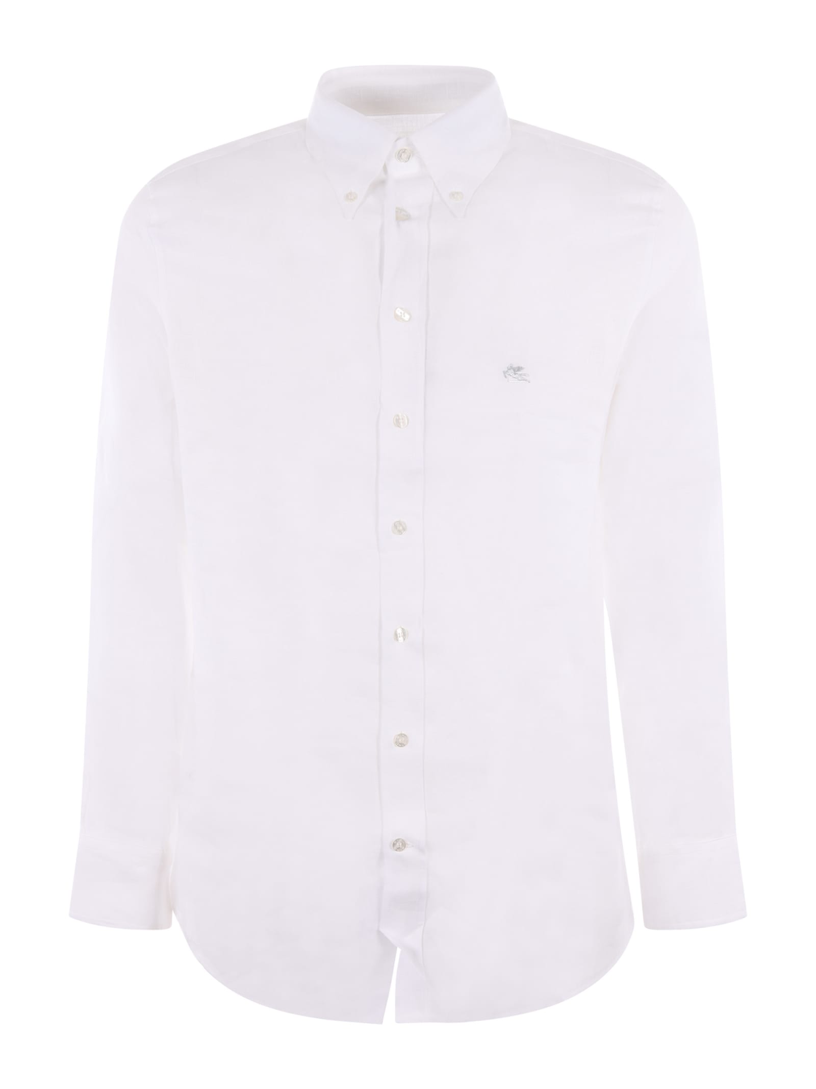 Shop Etro Shirt In White