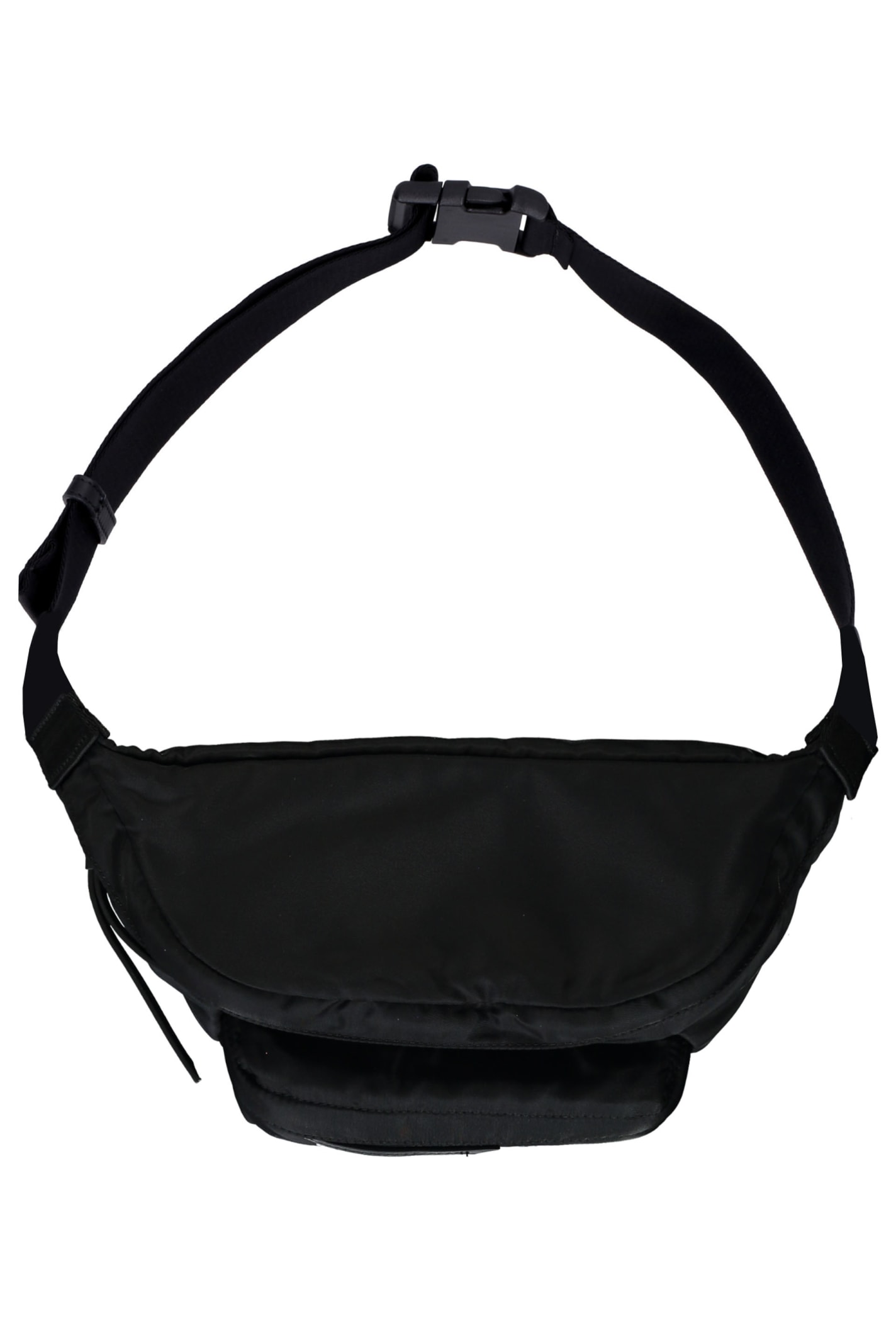 Shop Palm Angels Nylon Belt Bag In Black