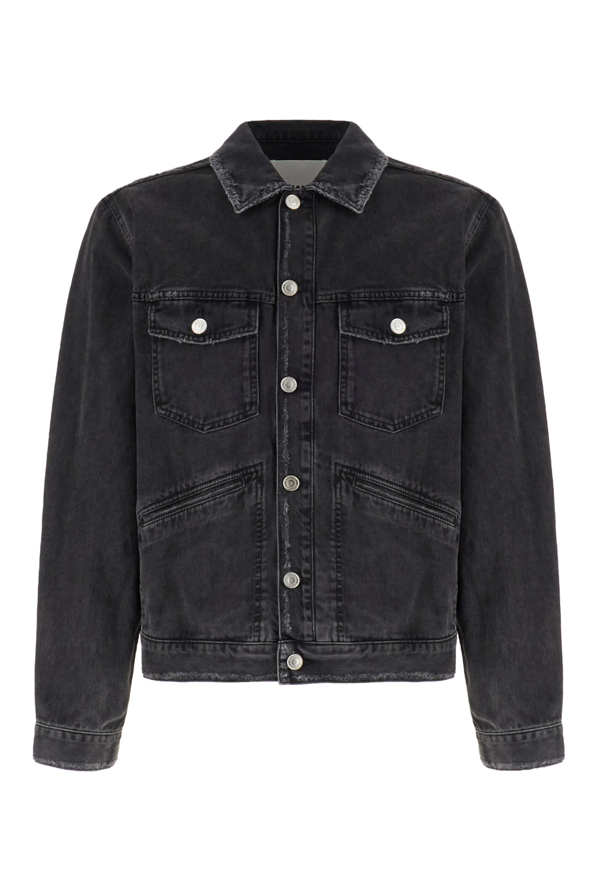 Isabel Marant Slate Denim Jacket In 02fk