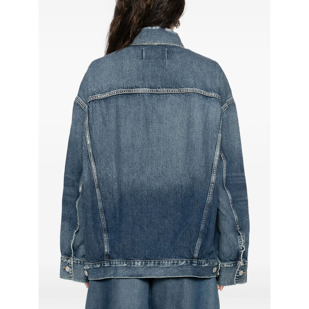 Agolde Outerwear In White