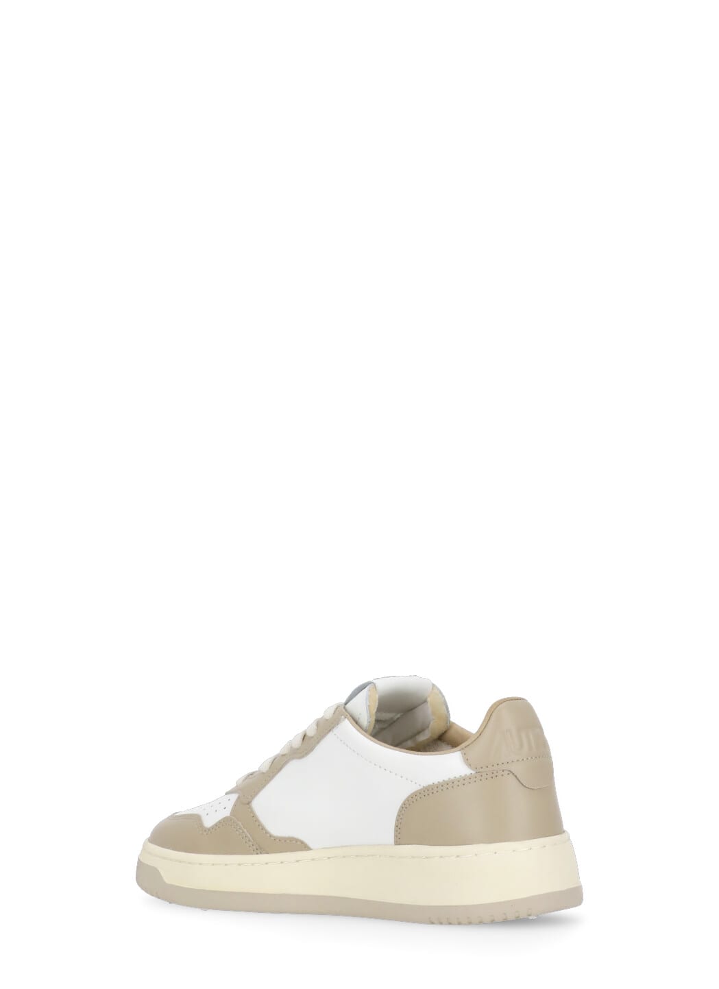 Shop Autry Sneakers Medalist Low In Beige