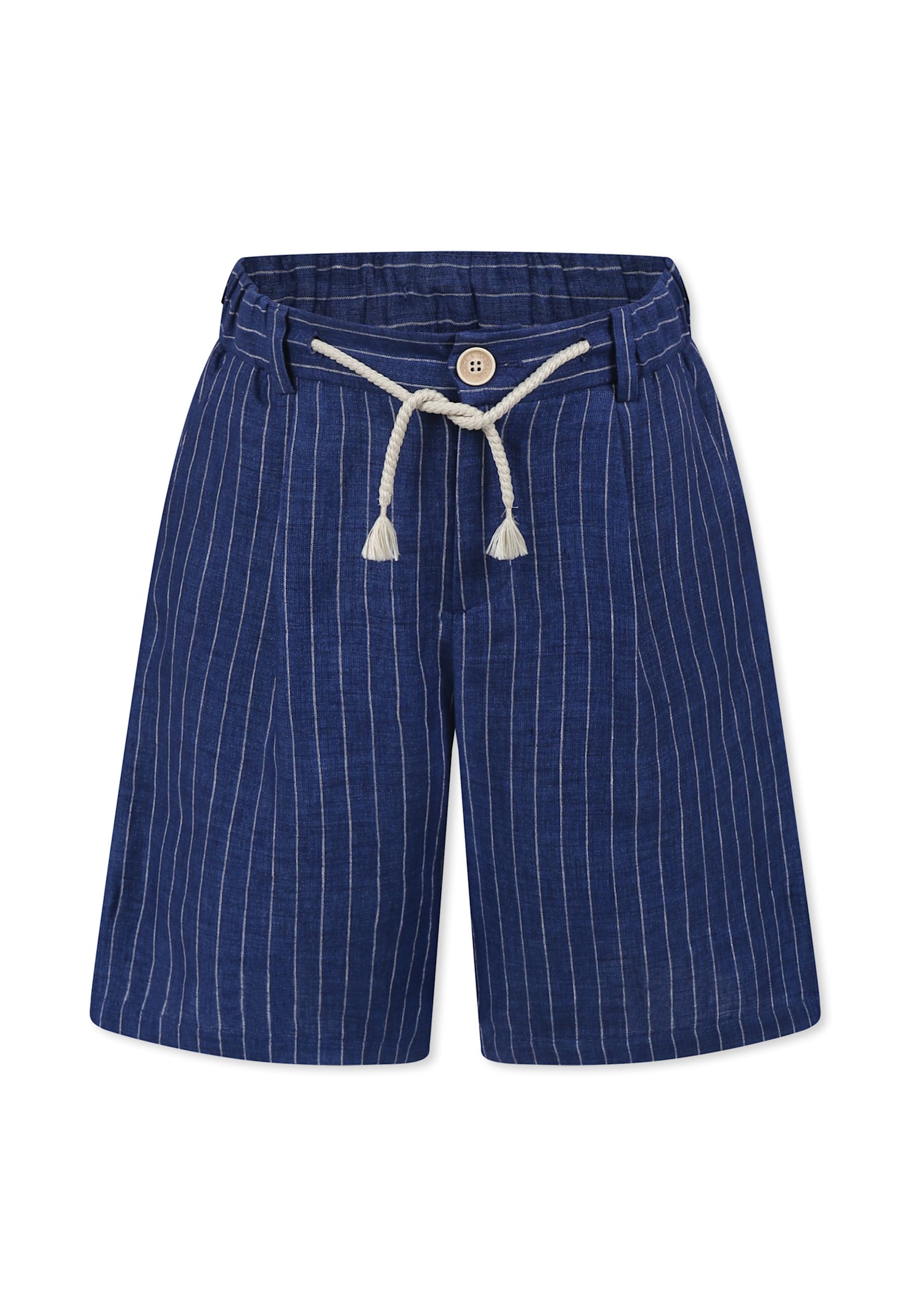 Dolce & Gabbana Blue Jacket For Boy With Dg Monogram In Blue