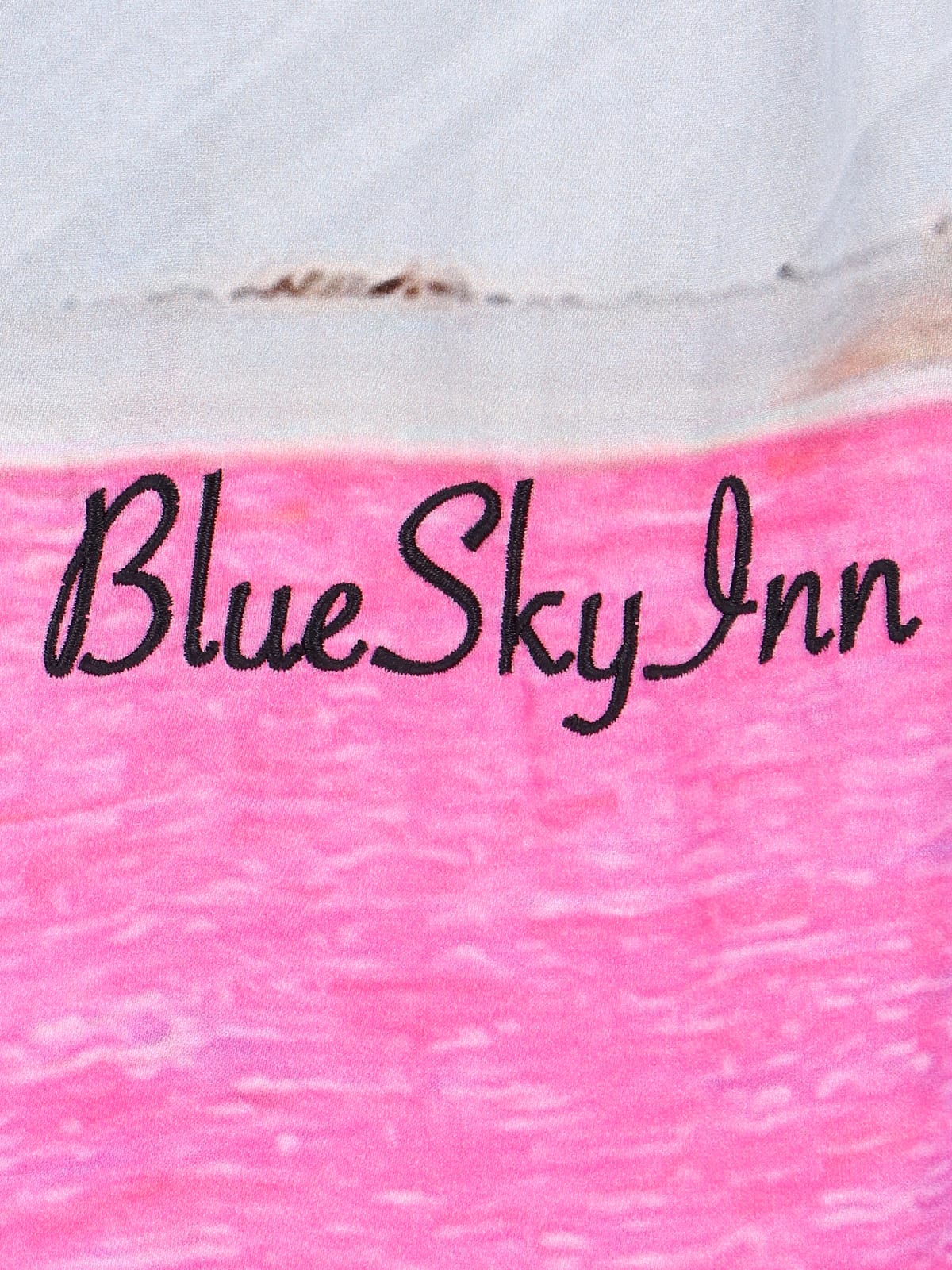 Shop Blue Sky Inn Pink Salt Shirt In Multicolor