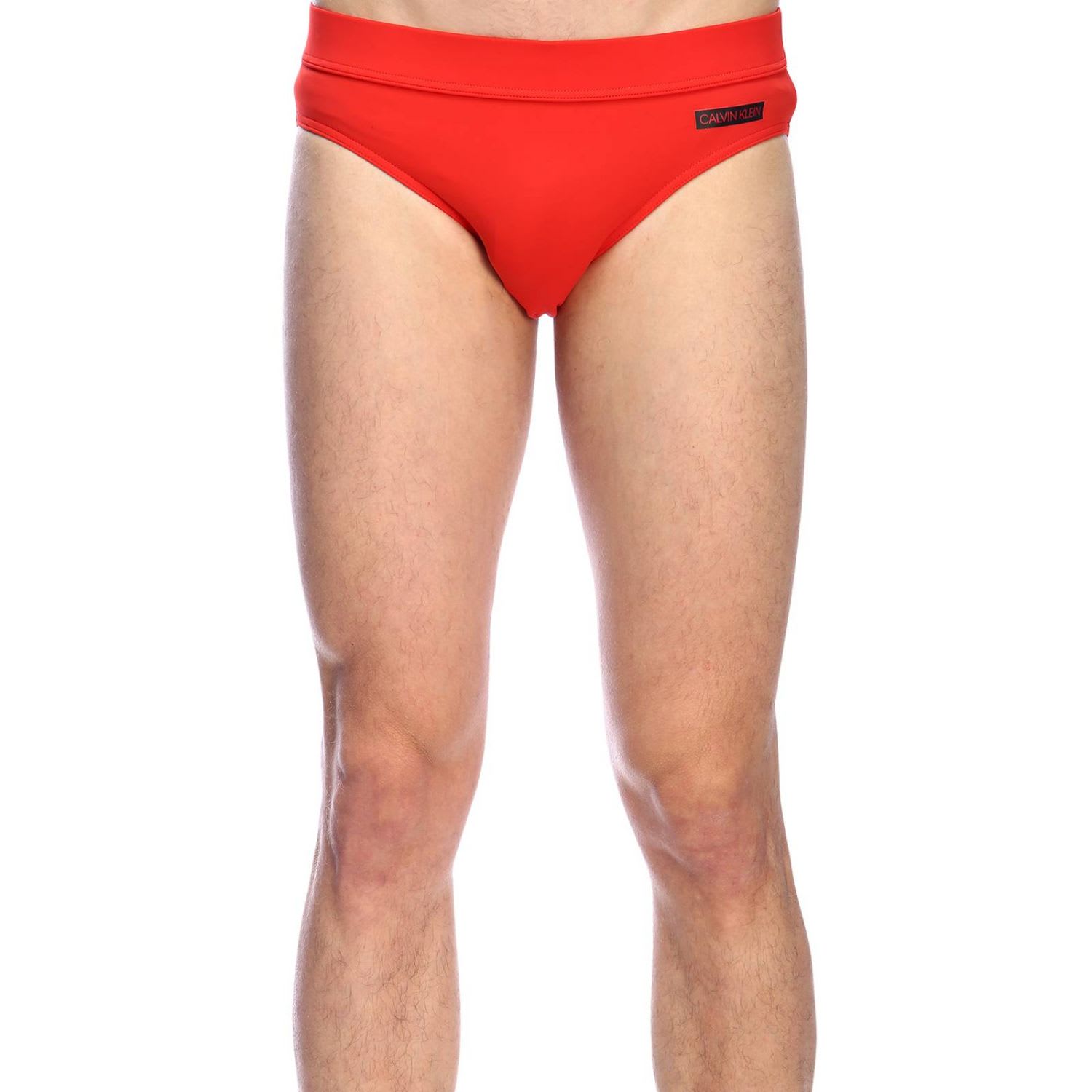 calvin klein swimwear red