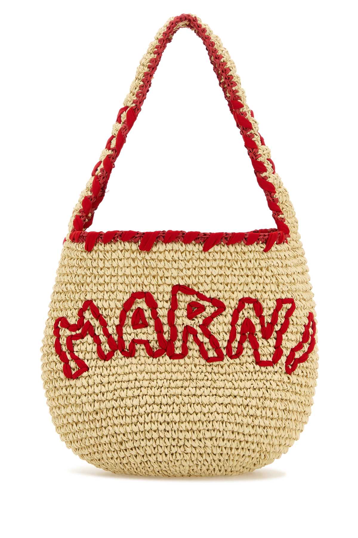 Raffia Small Nassa Shoulder Bag