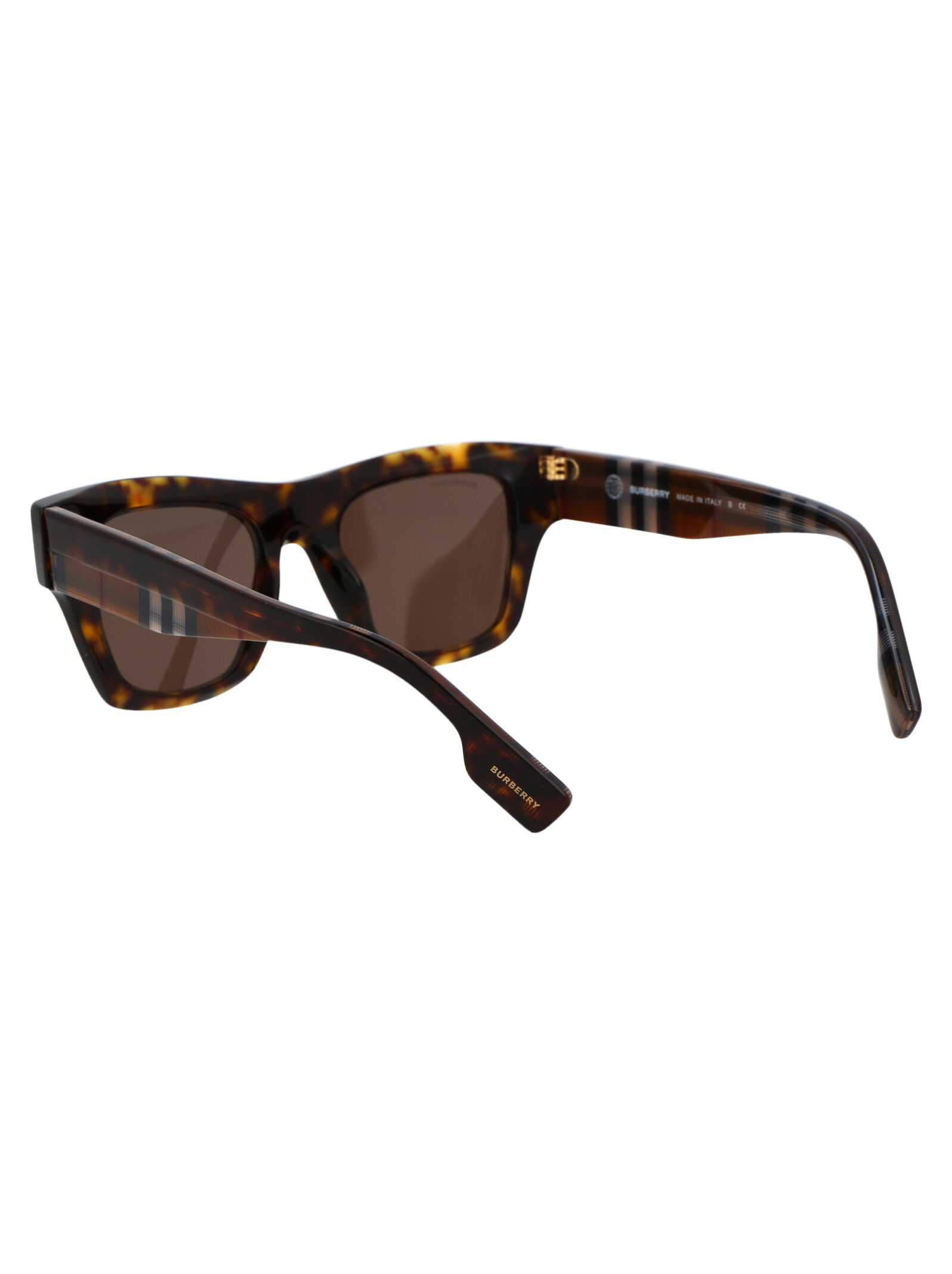 Shop Burberry Eyewear Ernest Sunglasses In 399173 Dark Havana