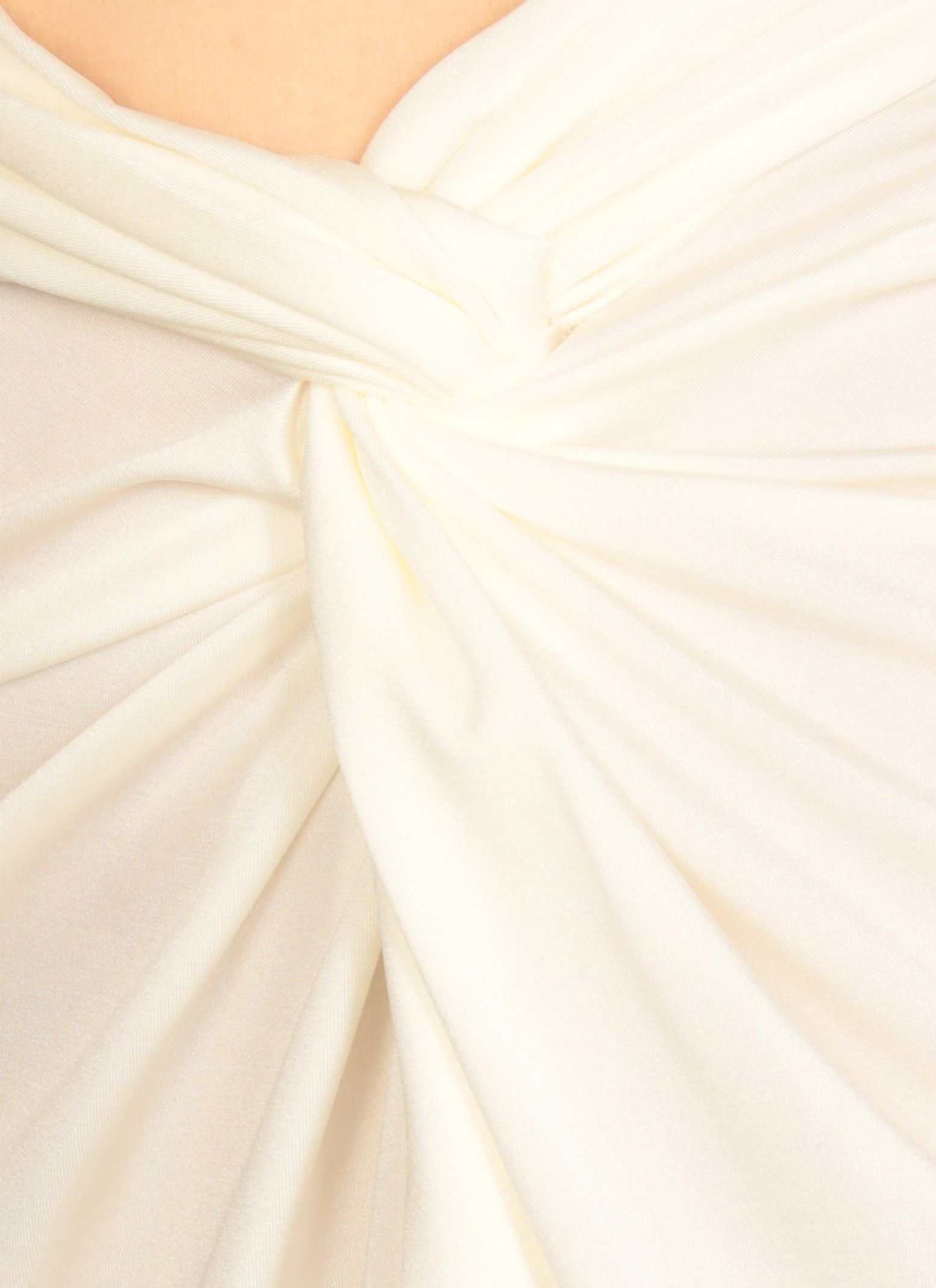 Miss Bikini Satin Skirt In White