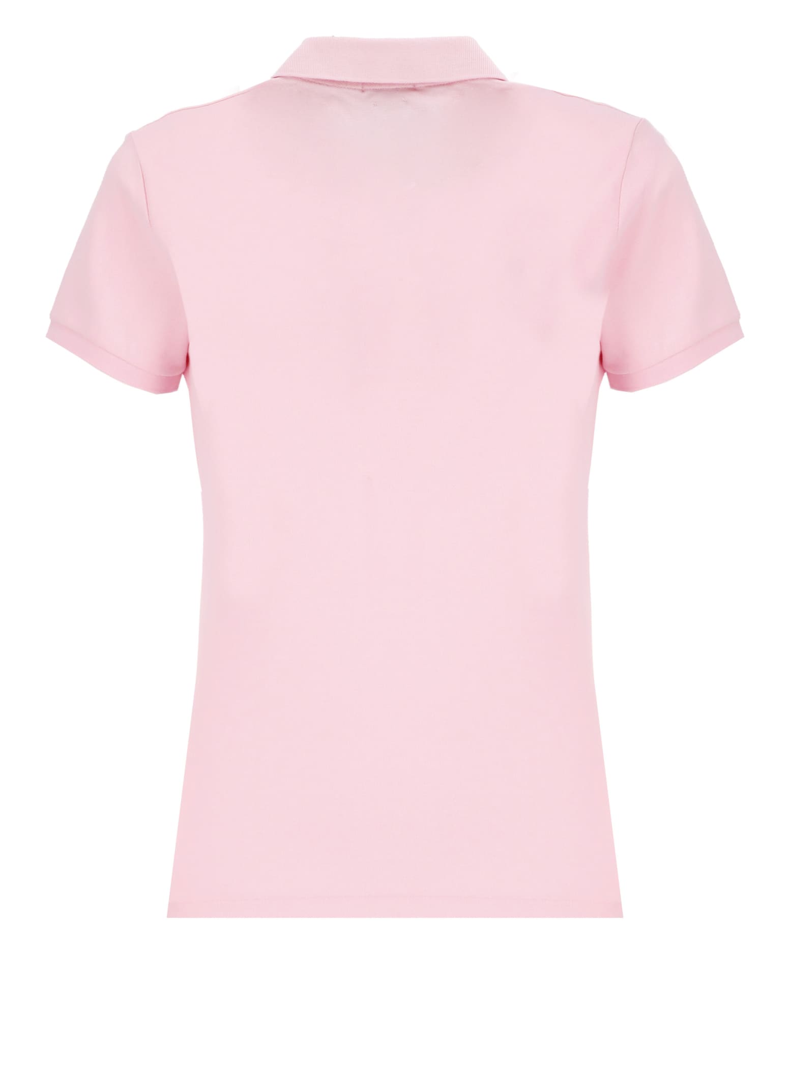 Shop Ralph Lauren Pony Polo Shirt In Pink
