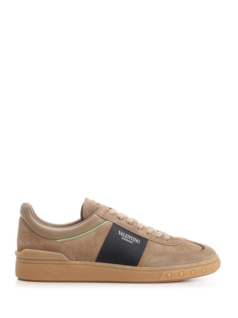 Shop Valentino Upvillage Low Top Sneakers In Brown