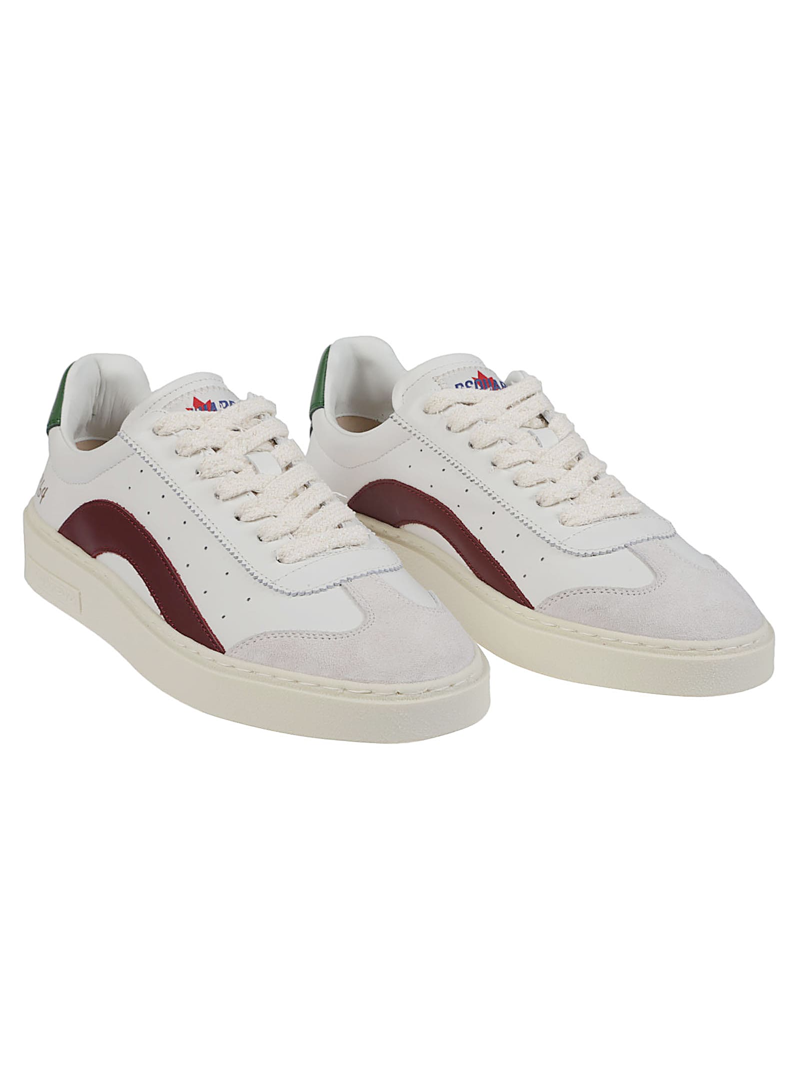 Dsquared2 Rider Lace-up Low Top Sneakers In White