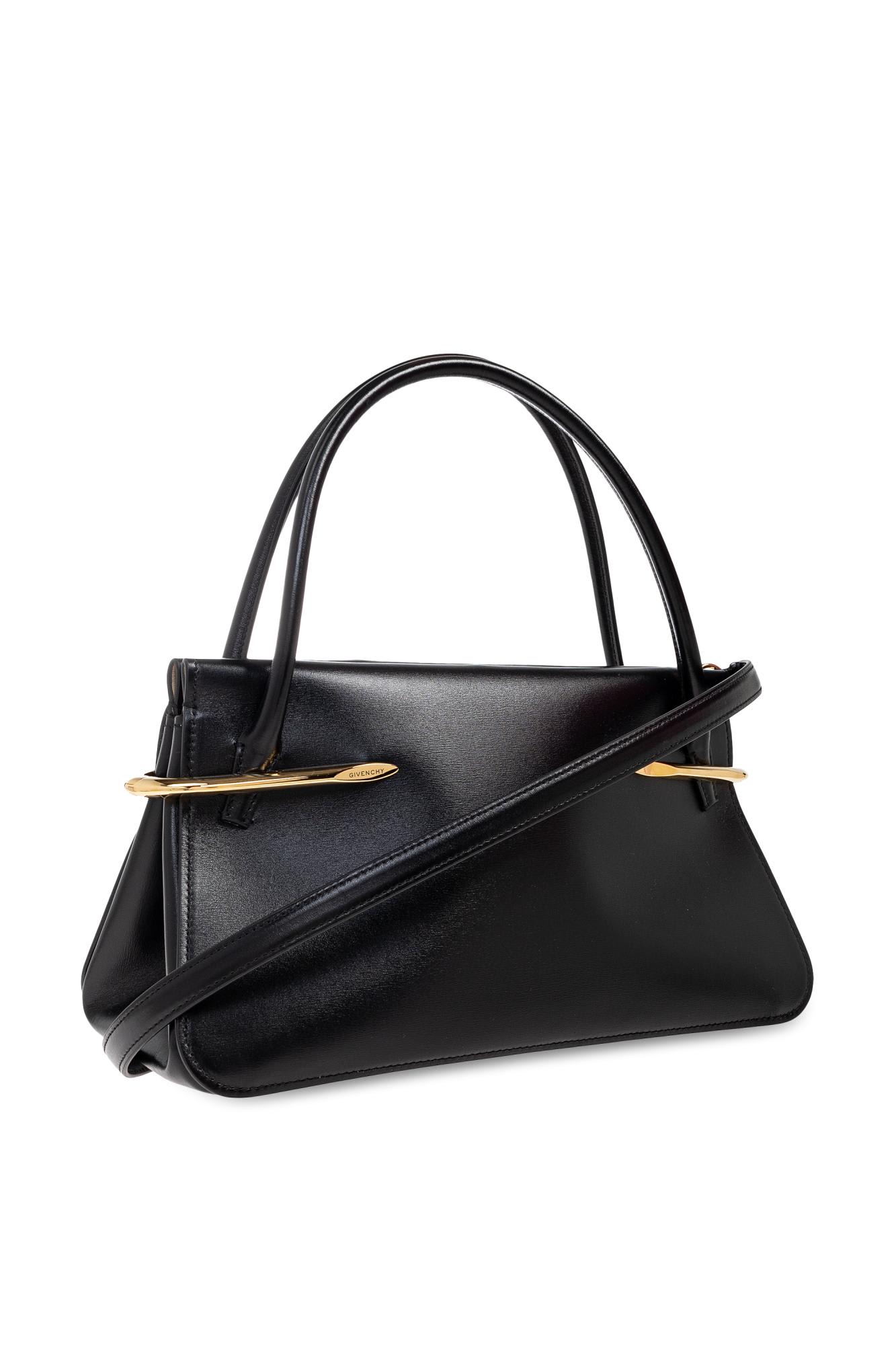Givenchy Versatile Tote Bag Shoulder Strap Top Handles In Black