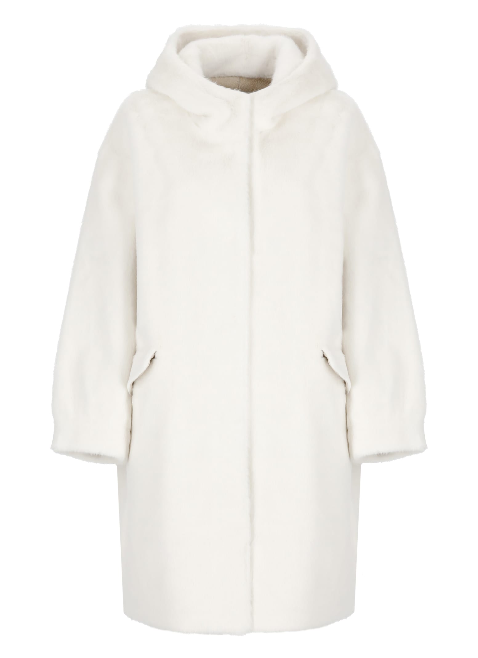 Shop Betta Corradi Mimi Coat In White