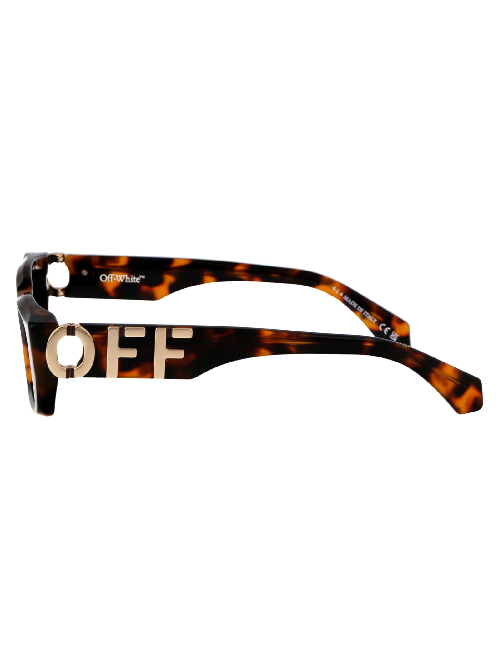 Shop Off-white Fillmore Sunglasses In 6007 Havana Dark Grey
