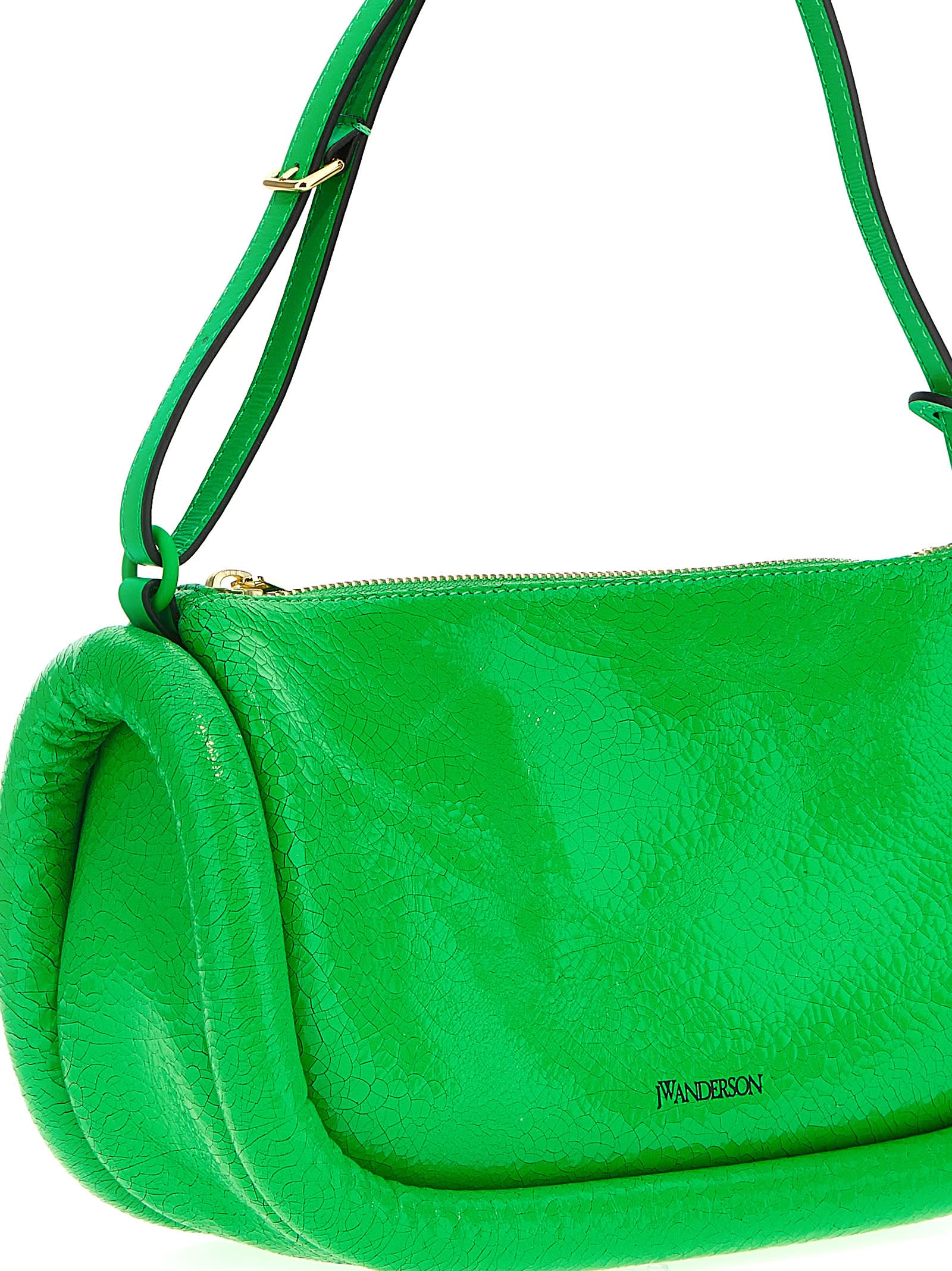 Shop Jw Anderson Bumper 15 Shoulder Bag In Green