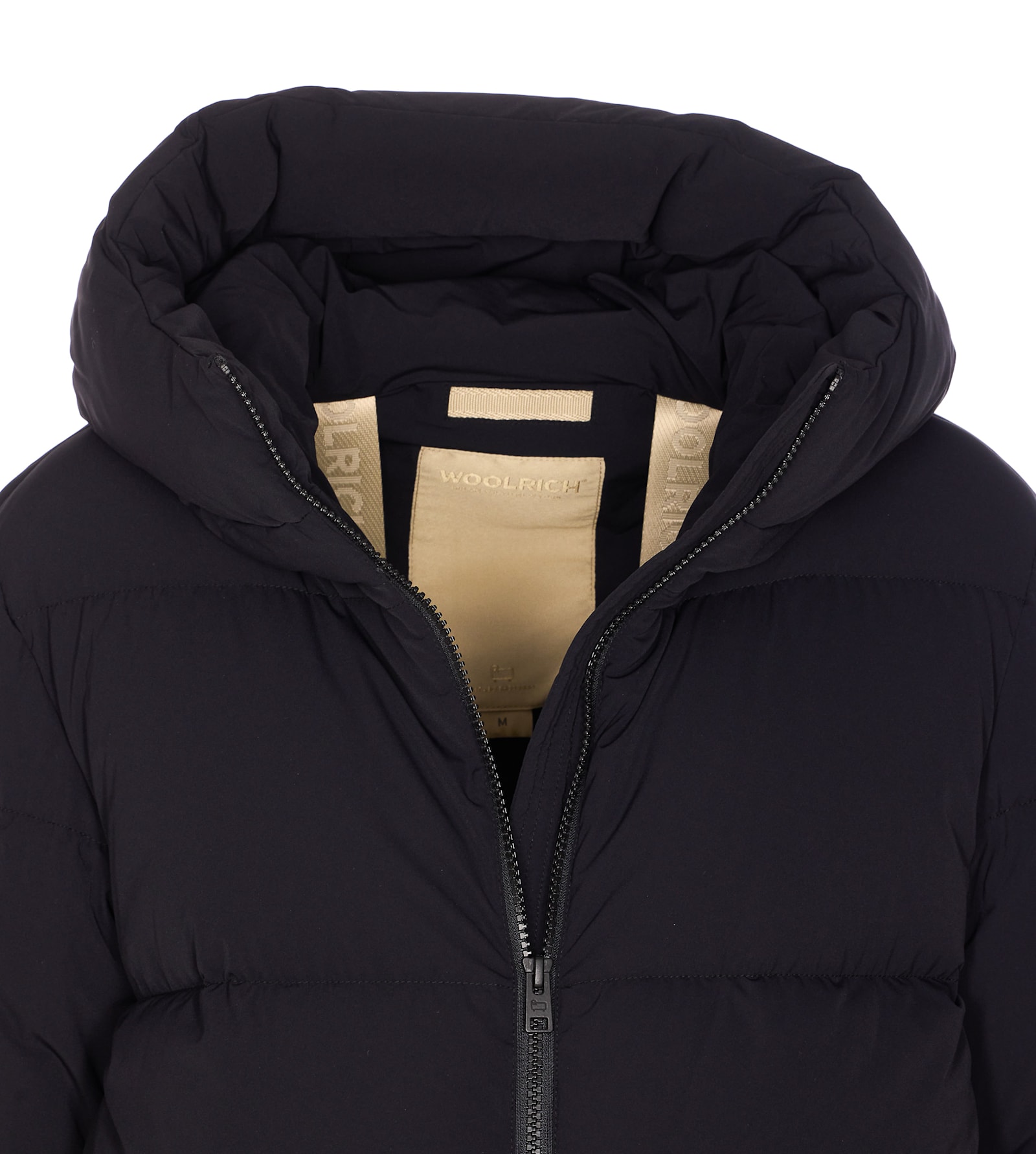 Woolrich Cloud Madison Down Jacket In Black