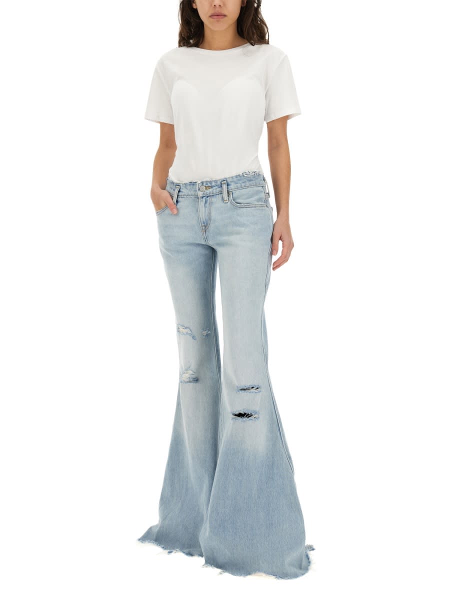 Shop Erl X Levis Jeans In Blue