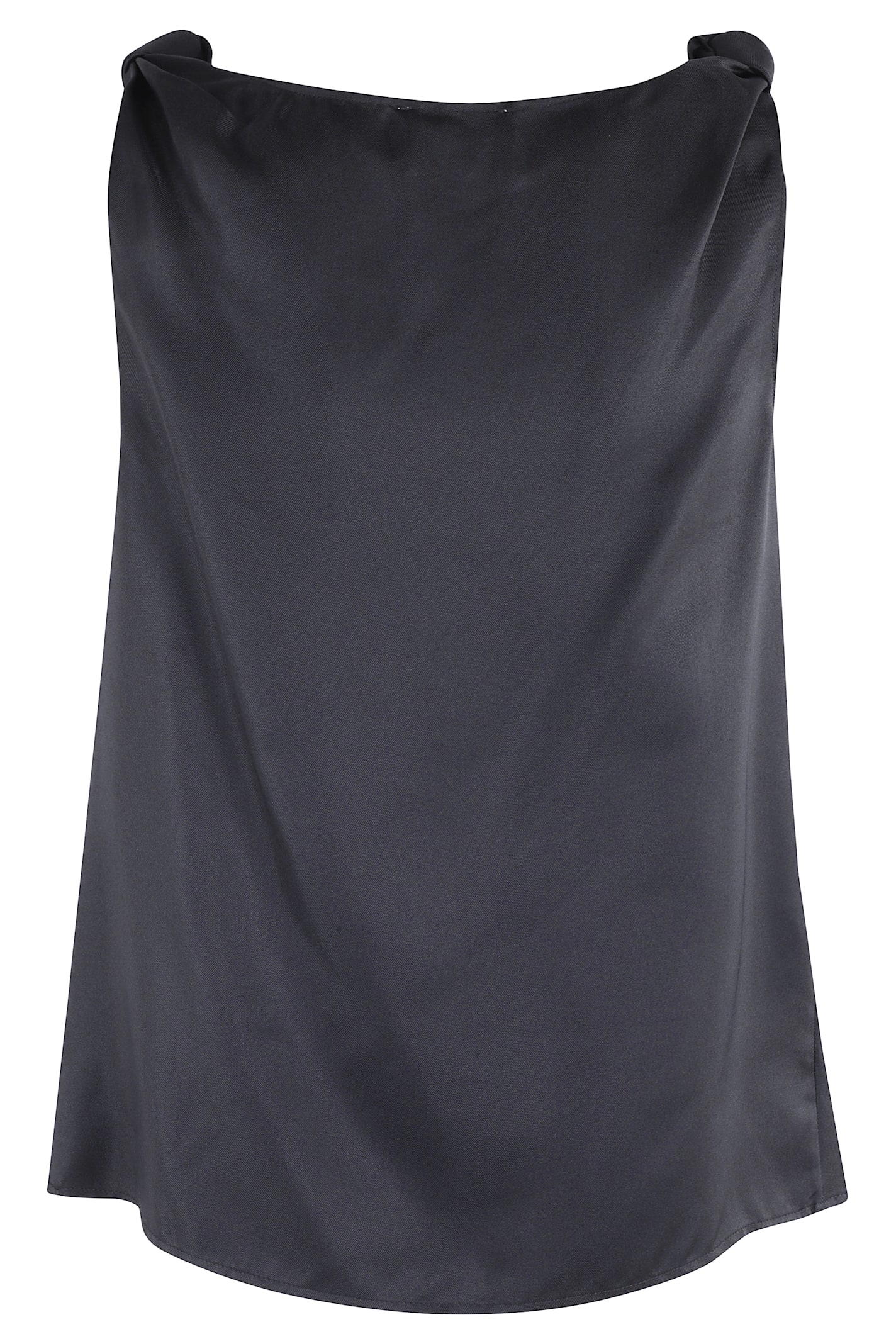 LOULOU STUDIO DRAPED SLEEVELESS TOP