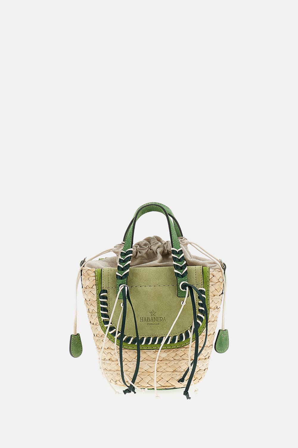 Cuba Lab Habanera Hand Bag In Green