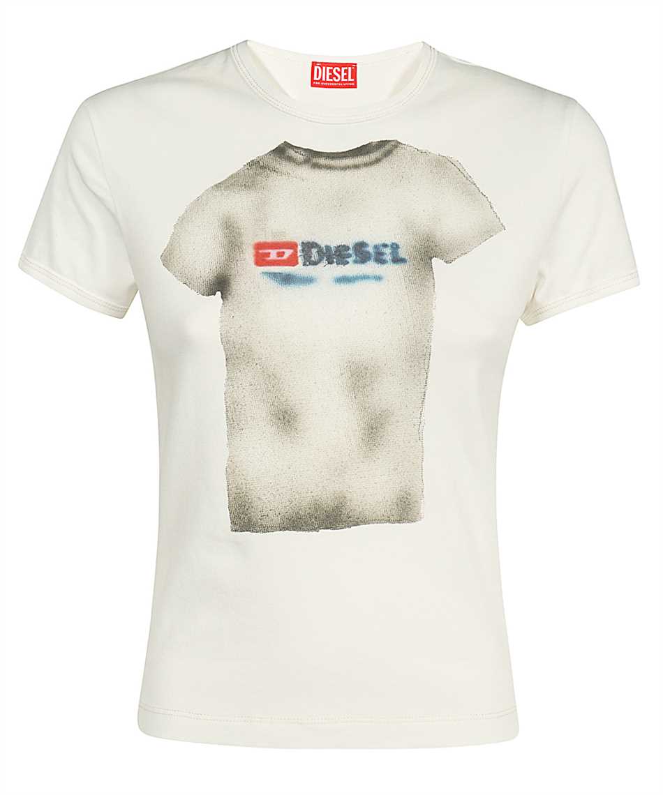 Diesel Cotton T-shirt In White
