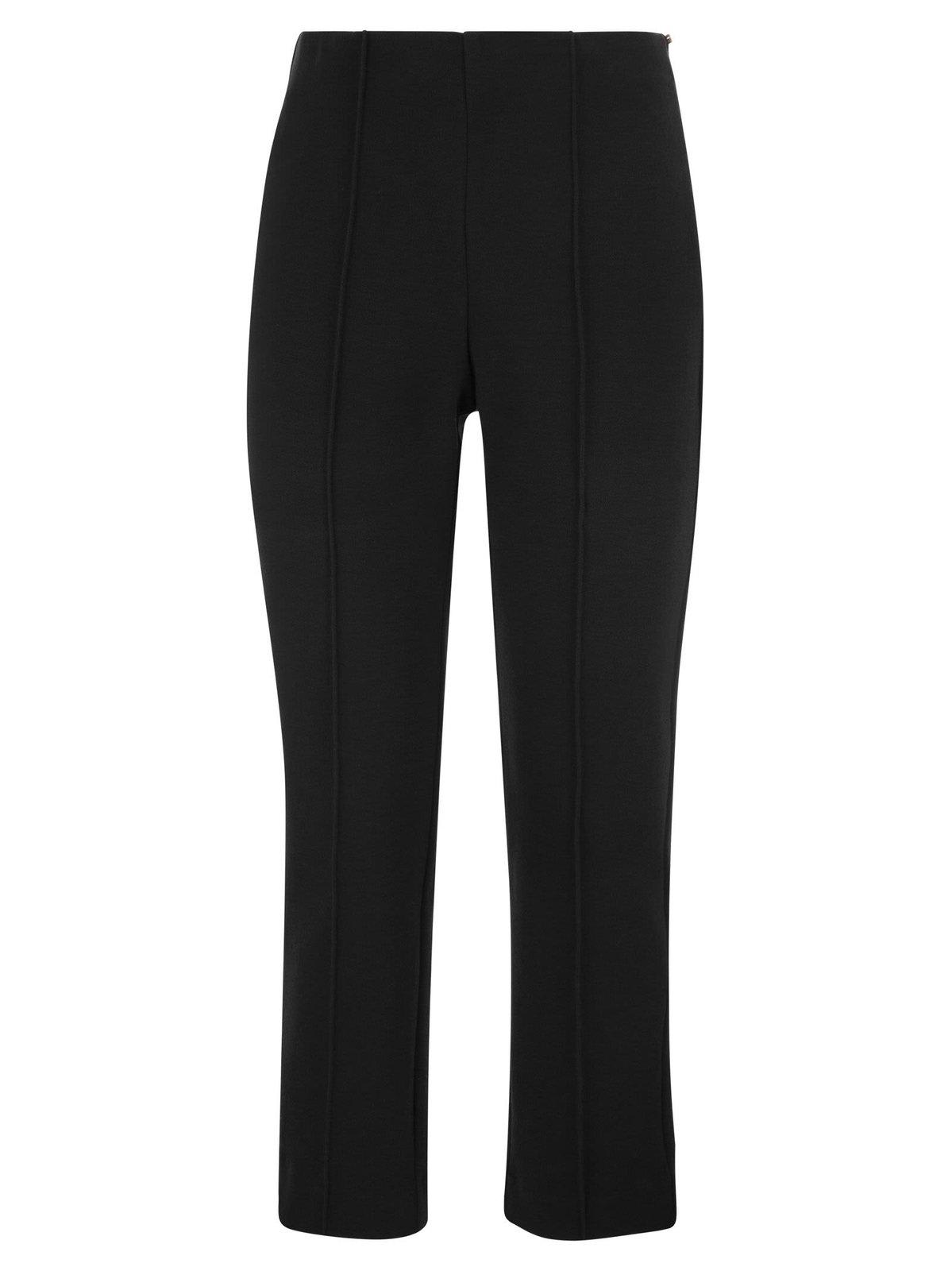 Shop Sportmax Felix Slim Fit Trousers In Black