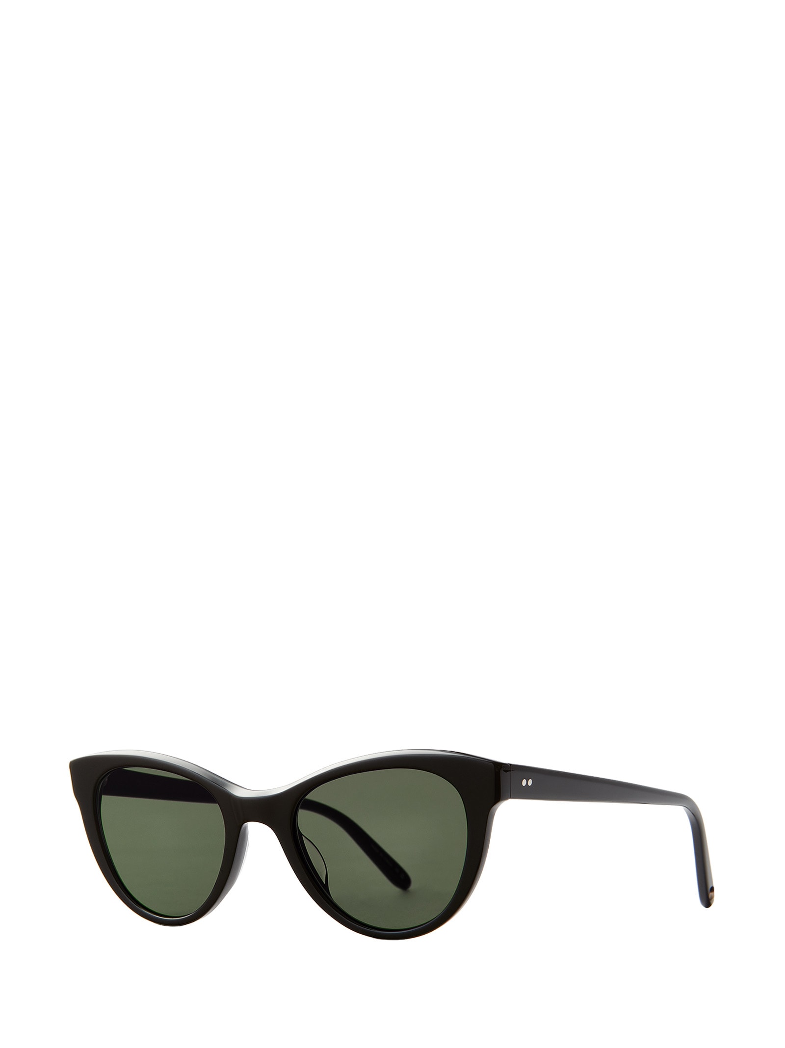 Shop Garrett Leight Glco X Clare V. Sun Bio Black Sunglasses