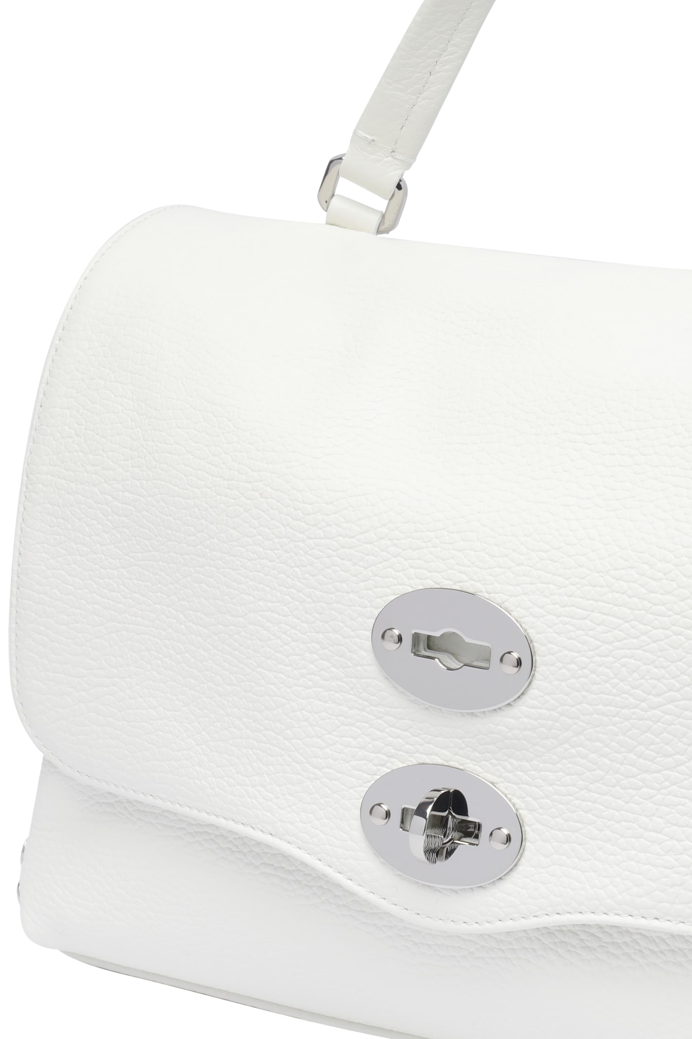 Zanellato Small Postina Daily Handbag In White