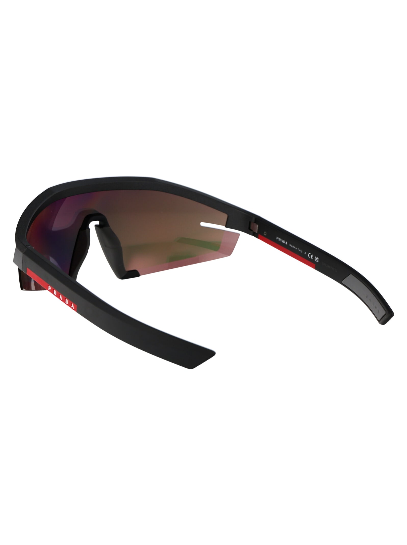 Shop Prada 0ps 03zs Sunglasses In 15p20a Metal Grey