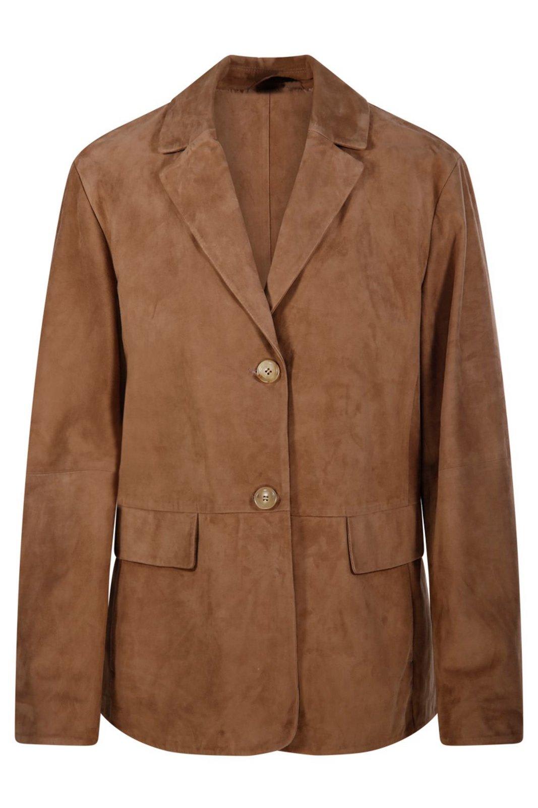 
S Max Mara Single-breasted Long-sleeved Jacket