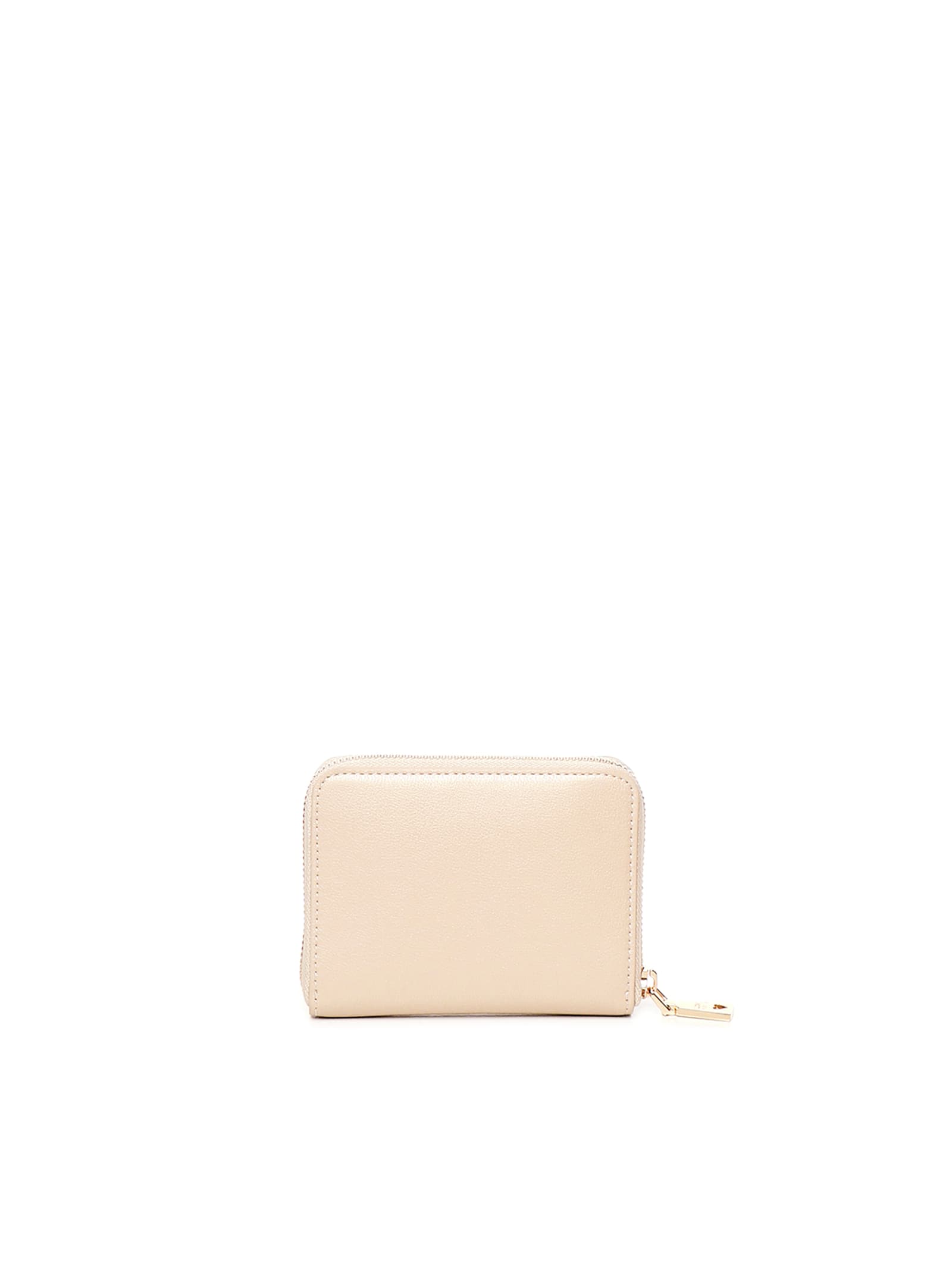 Love Moschino Small Zip Around Wallet In Pink