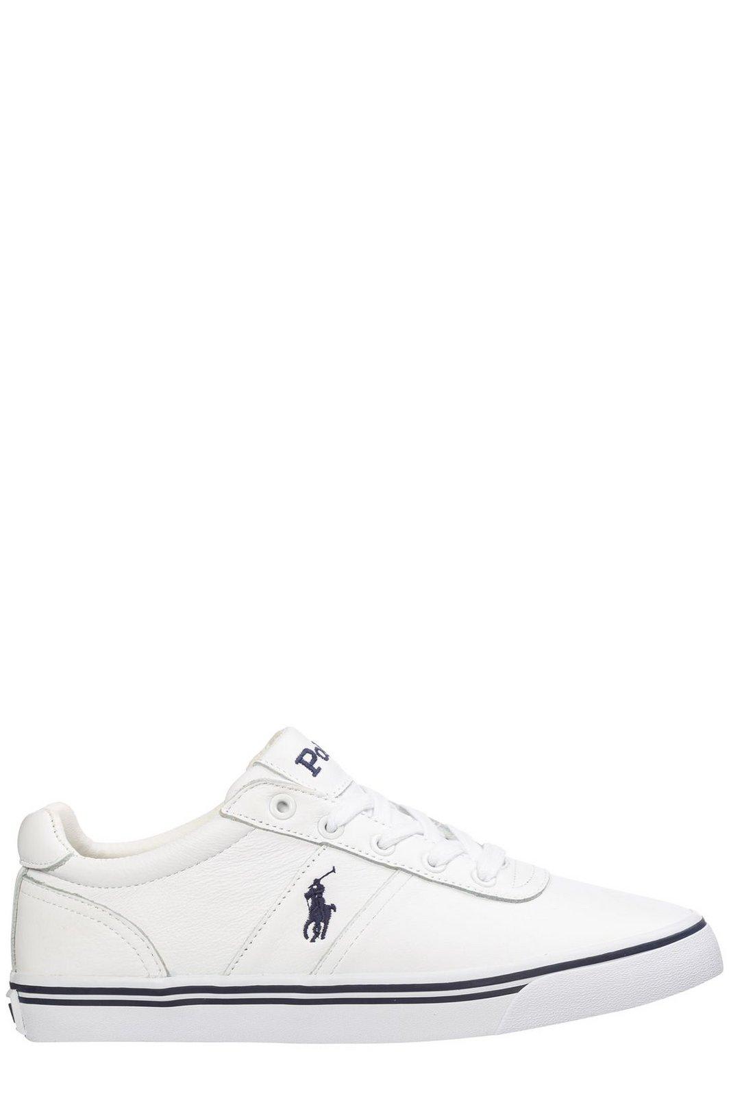 Ralph Lauren Round Toe Lace-up Sneakers