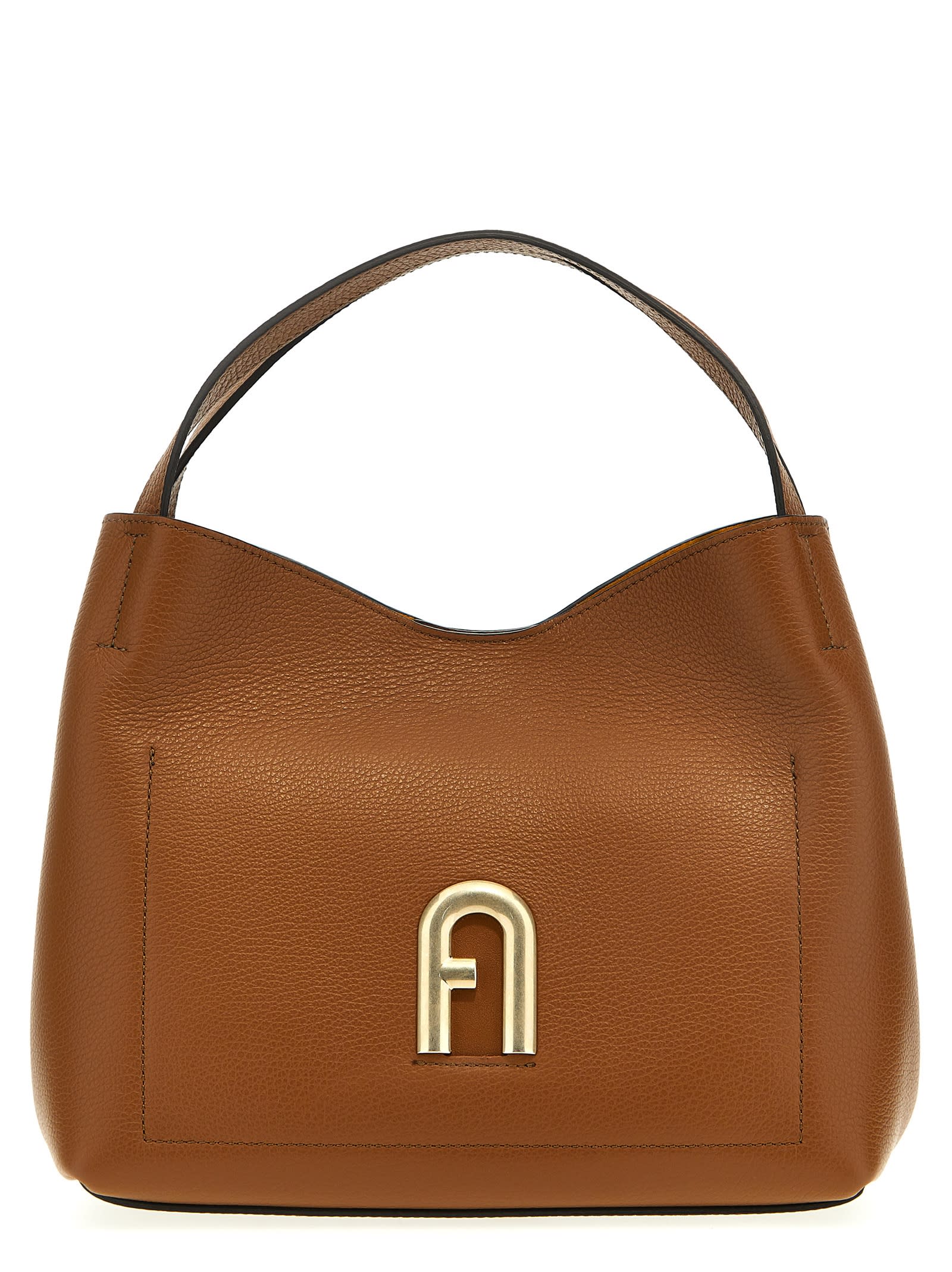 Furla Primula S Handbag In Brown