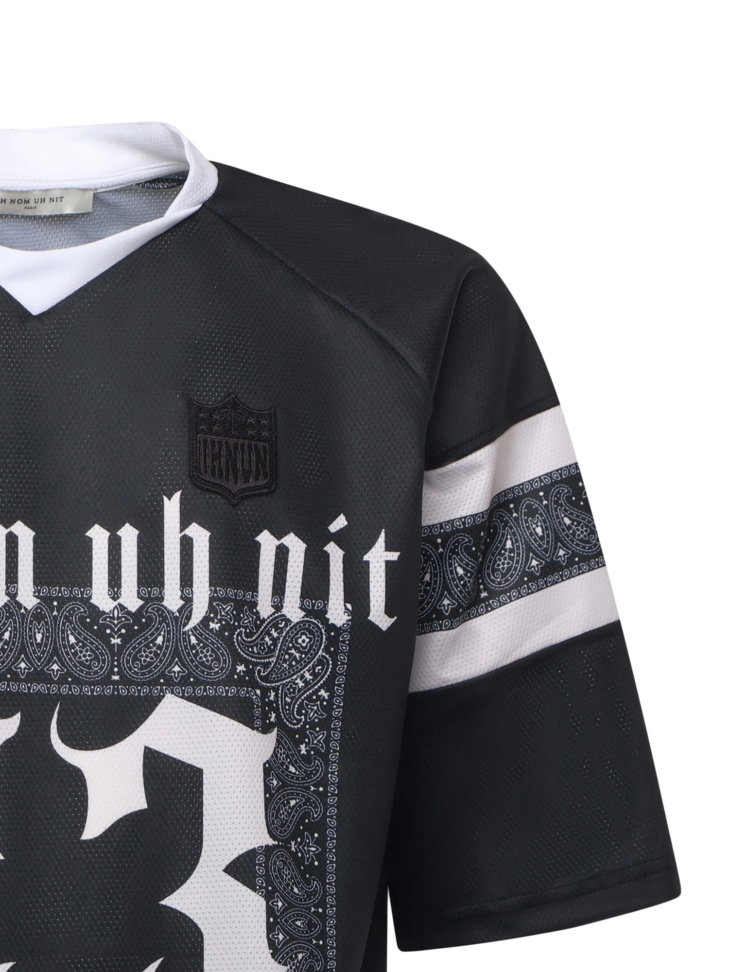 Ih Nom Uh Nit Oversized Graphic Print Crewneck T-shirt In Black