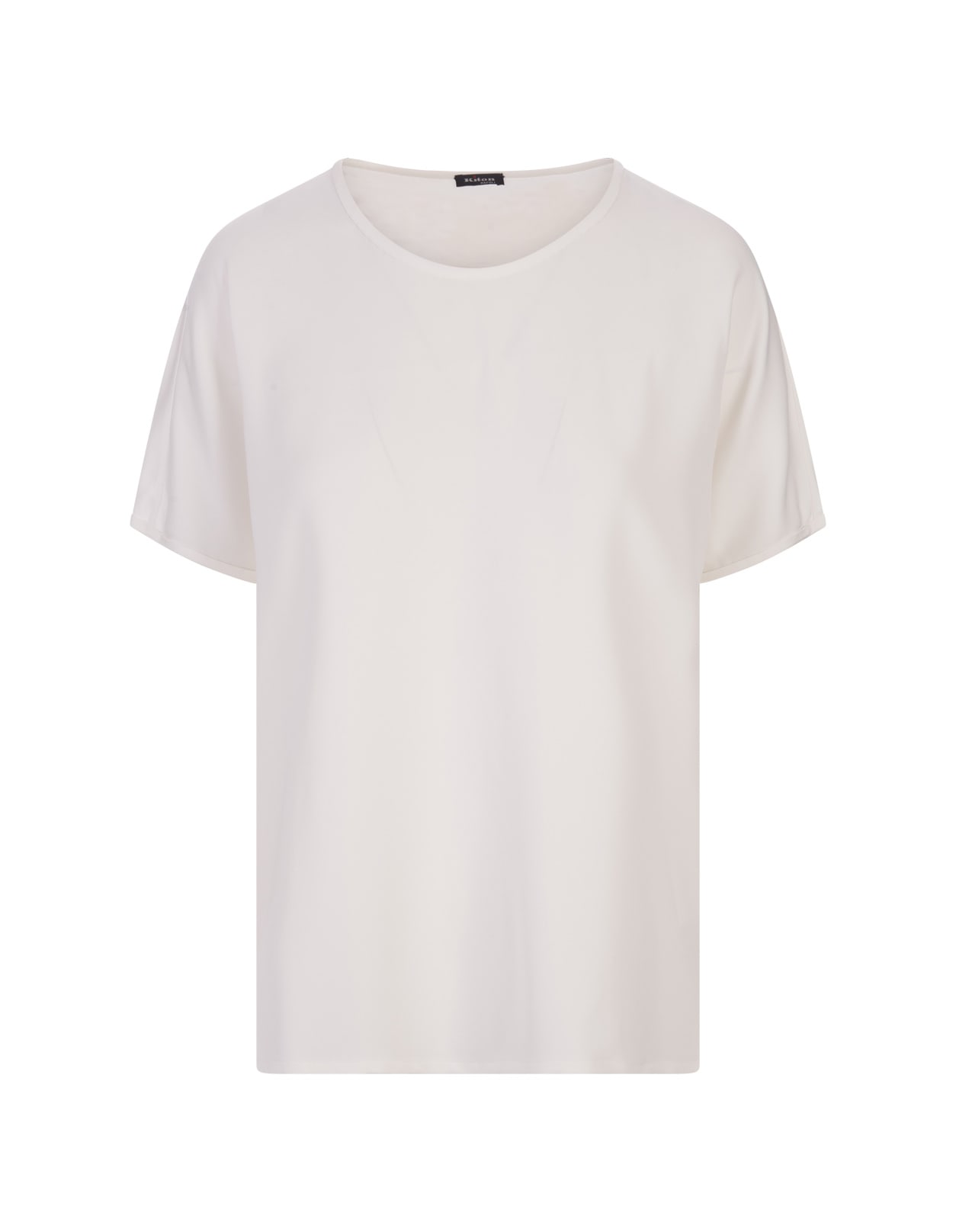 White Silk T-shirt