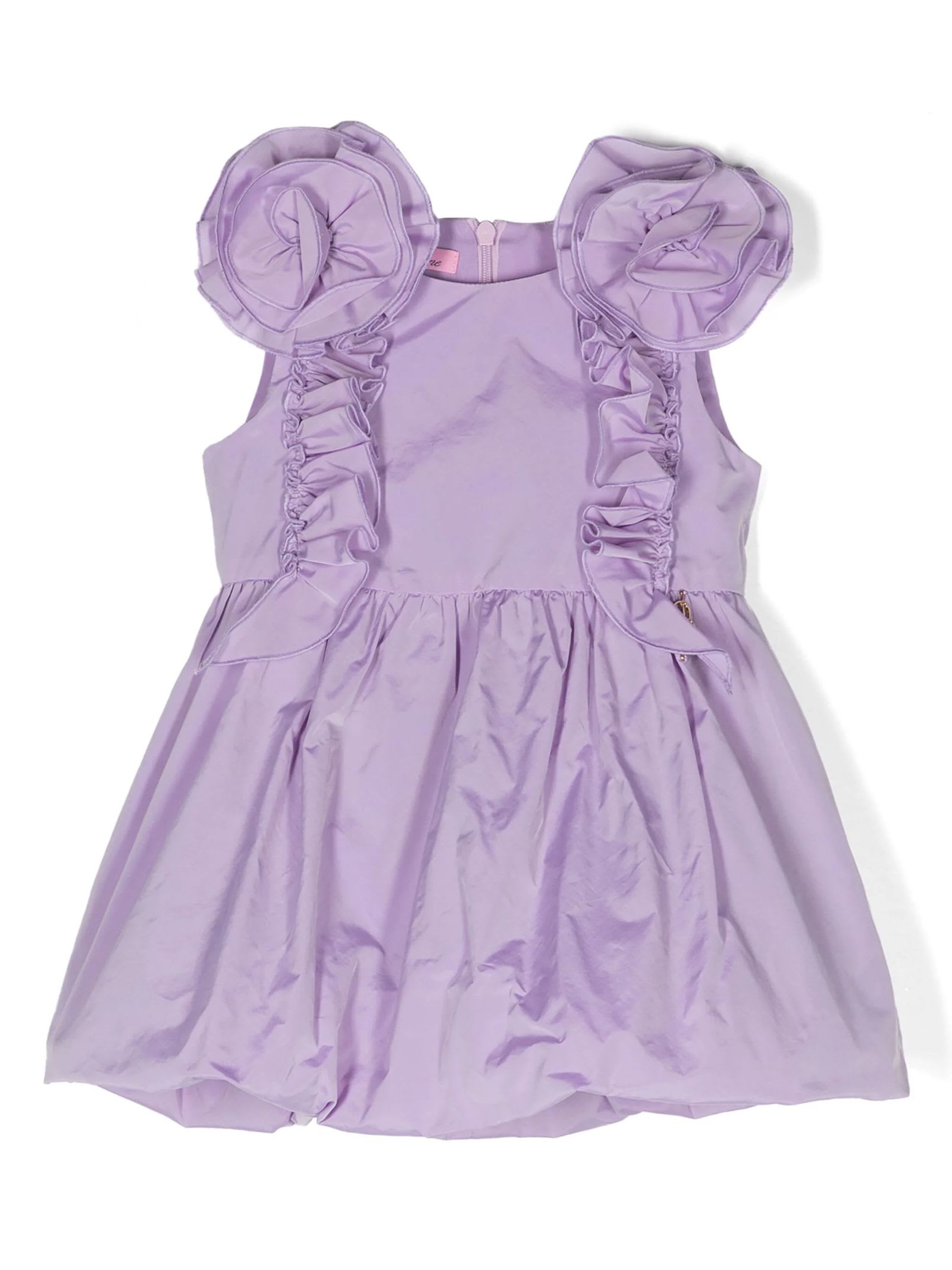 Miss Blumarine Kids'  Dresses Purple In Viola