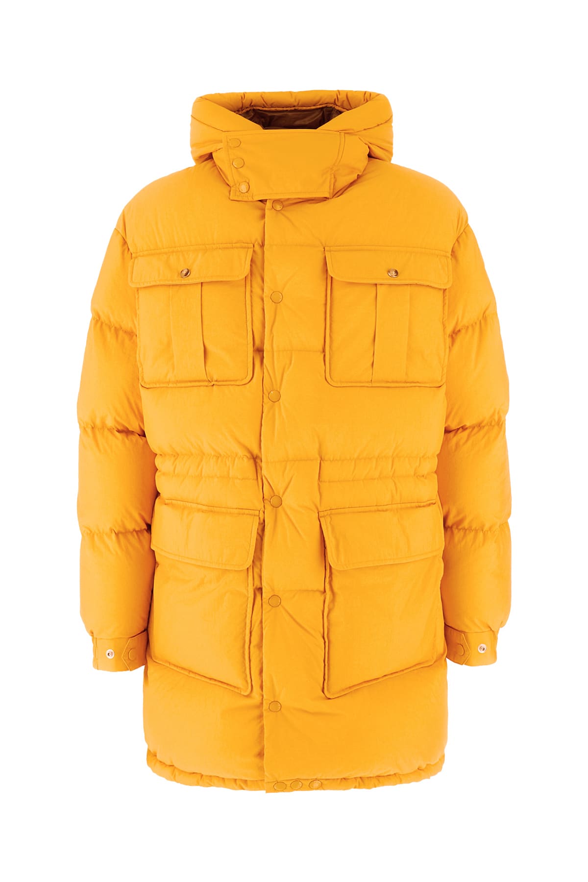 Shop Moncler Genius Ochre 8 Moncler Palm Angels Down Jacket In 130