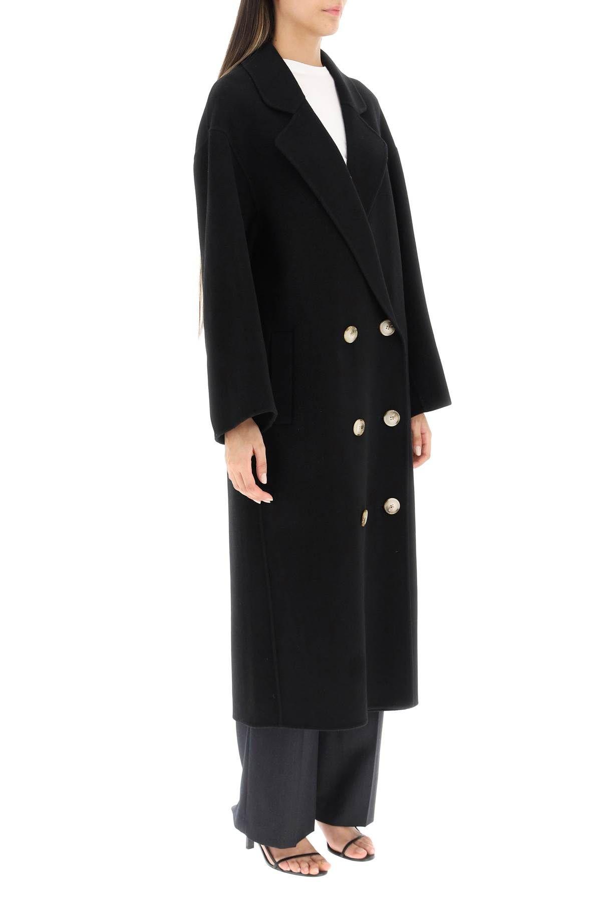 borneo Double-breasted Wool And Cashmere Coat