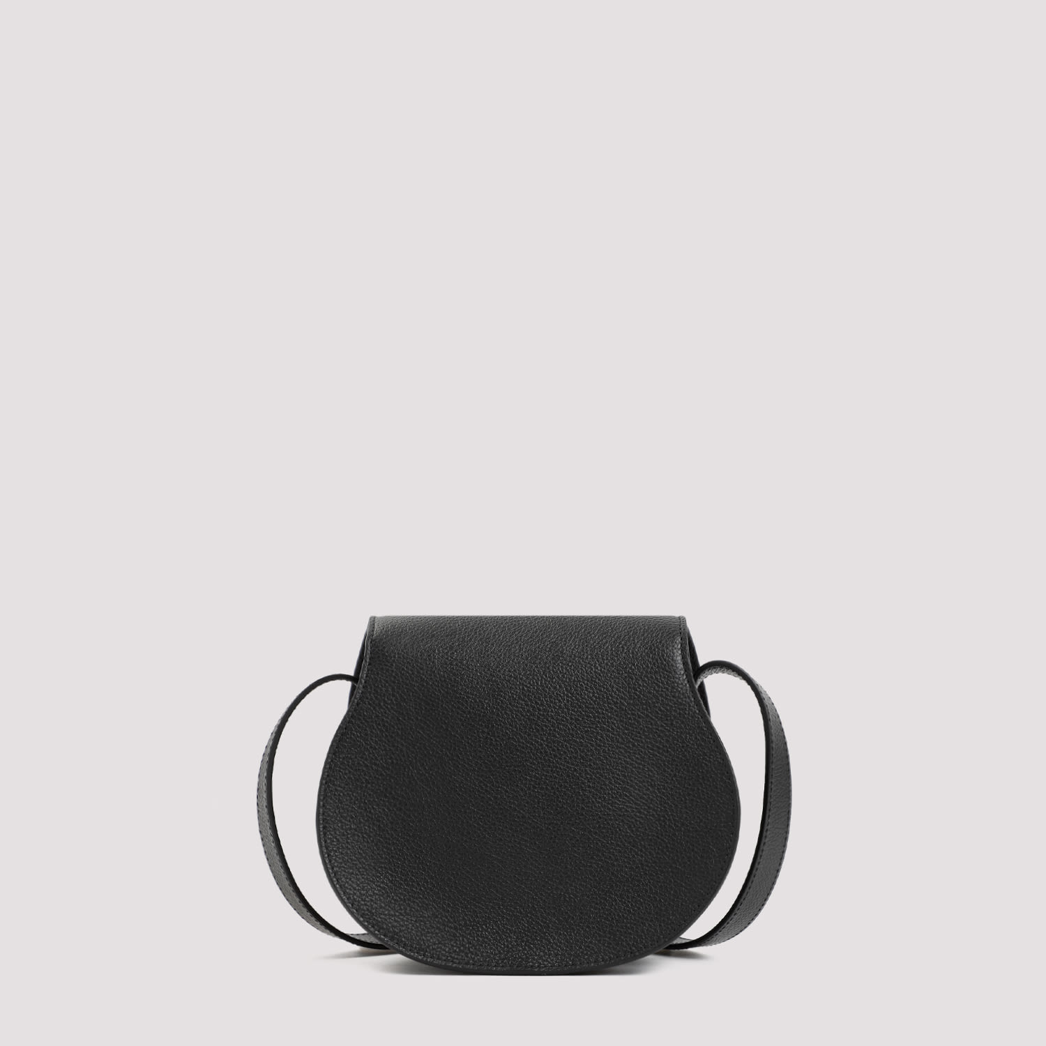 Shop Chloé Marcie Small Saddle Bag In Black