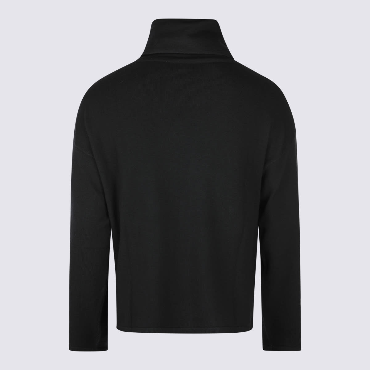 Shop Saint Laurent Black Wool Knitwear