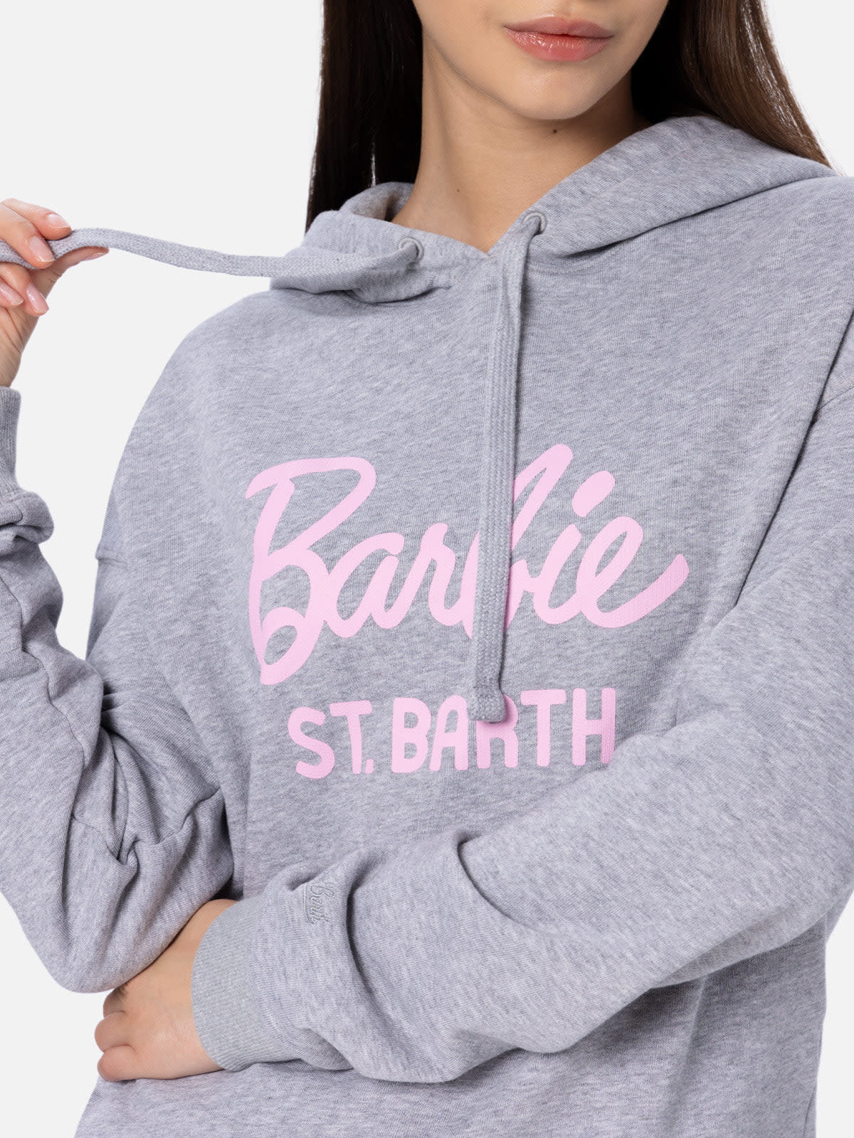 Mc2 Saint Barth Sweatshirt Woman Color Grey In Grey